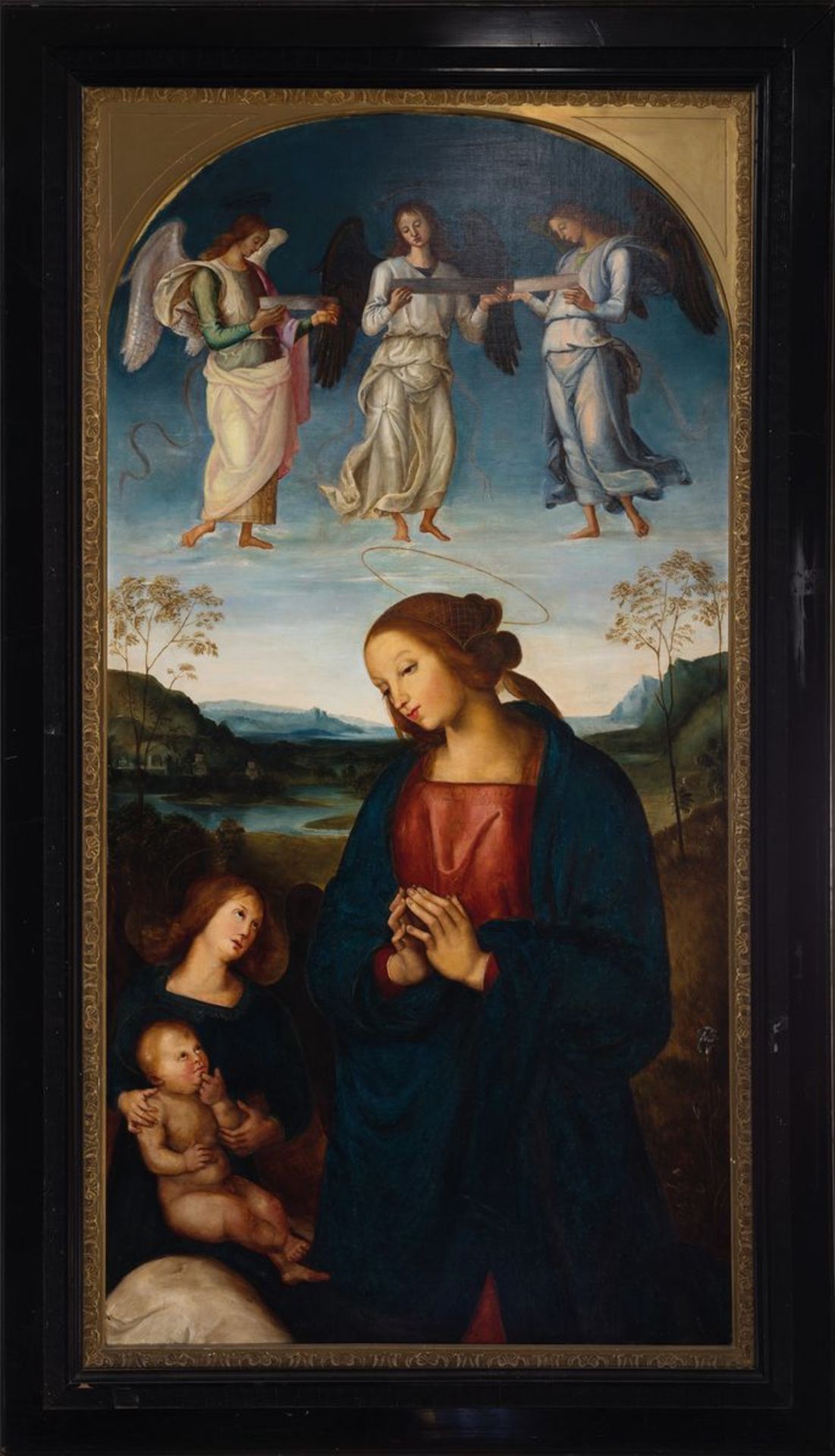 Unbekannter Künstler des 19. Jh., Maria Mutter Gottes mit - Bild 2 aus 2