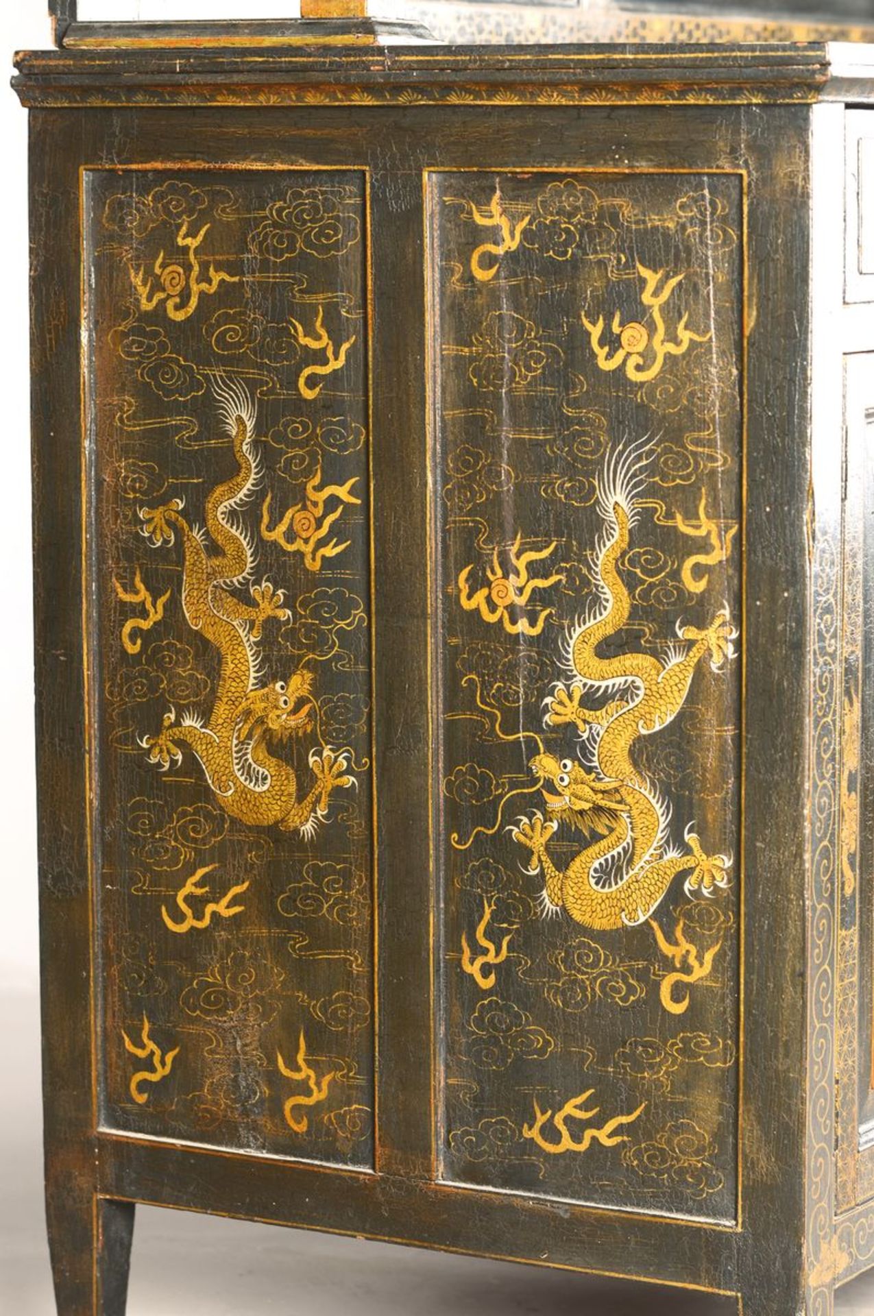 Anrichte/Sideboard, China, um 1900, Holz in schwarz - Bild 2 aus 2