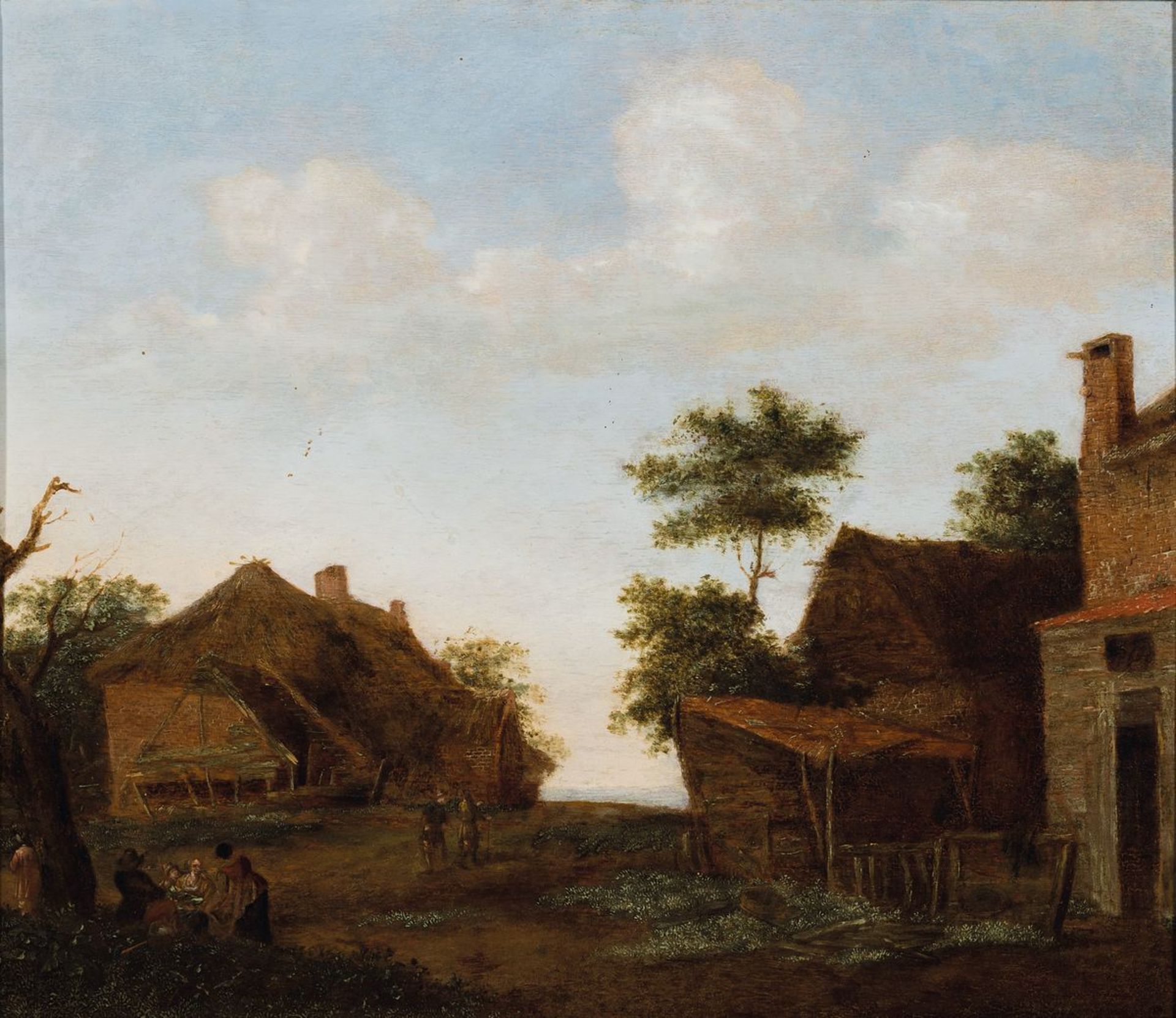 Unbekannter Künstler, wohl Niederlande, um 1830-40, Blick