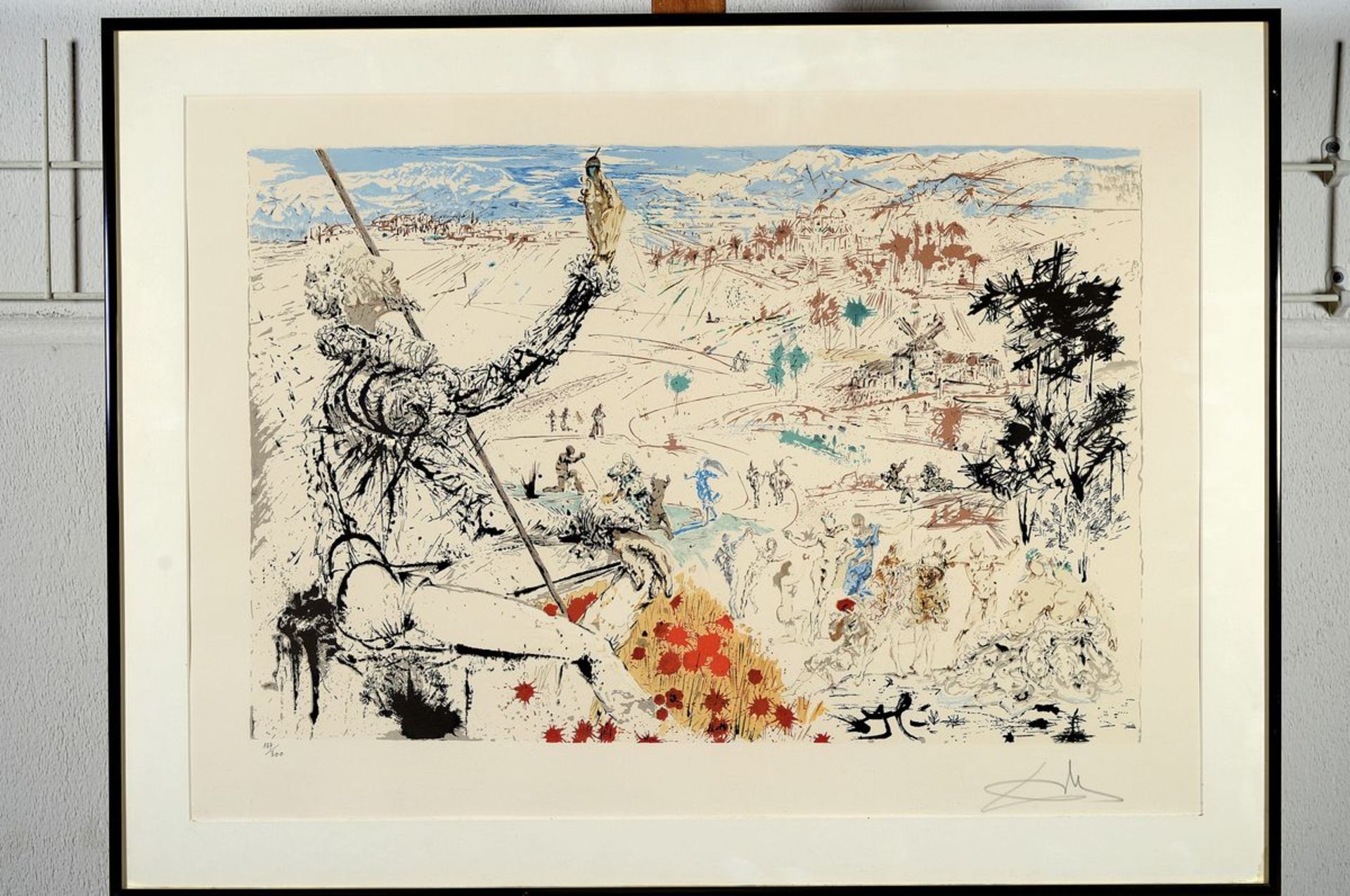 Salvador Dali, 1904-1989, Farblithographie 'Das Goldene - Image 3 of 3