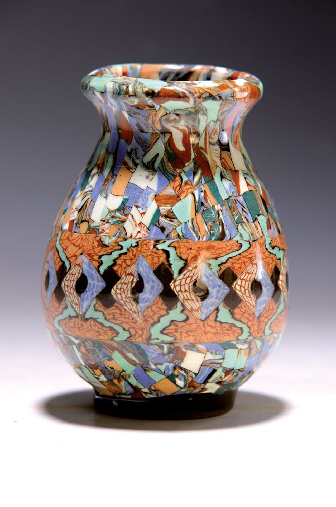 Kleine Vase, Jean Gerbino (1876-1966), Vallauris,