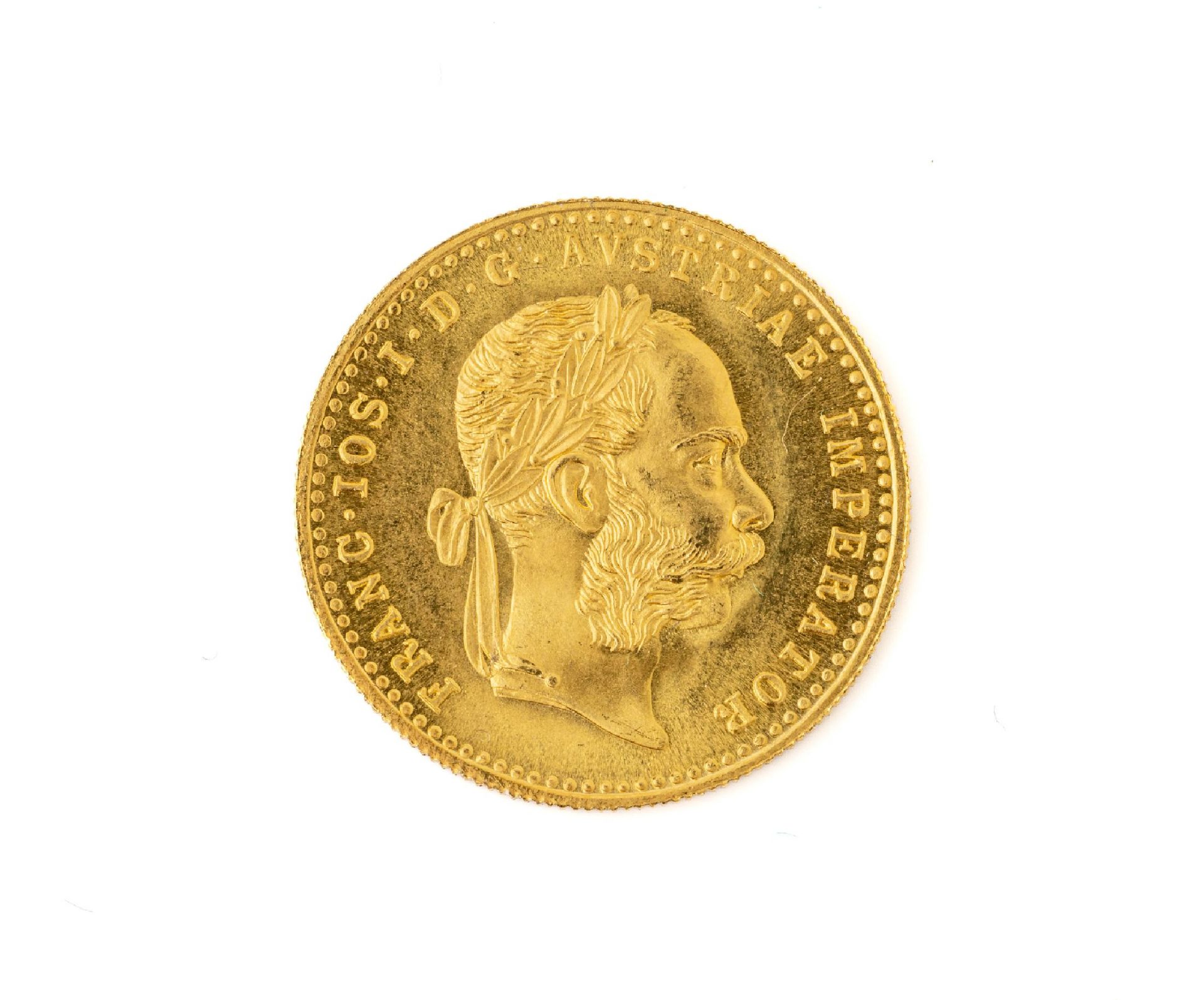 Goldmünze 1 Dukat, Österreich-Ungarn, 1915,Franz Joseph