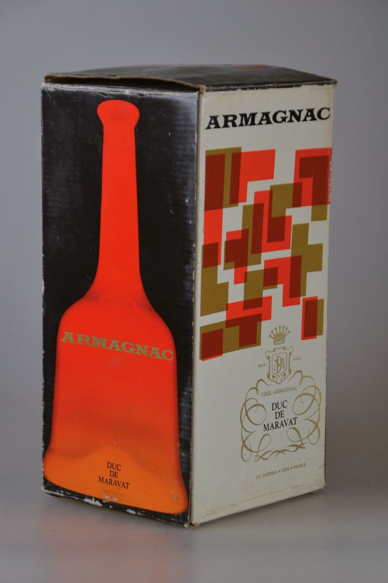 1 Flasche 1970 Armagnac Duc de Maravat,  Vic -Fezensac, - Bild 2 aus 2