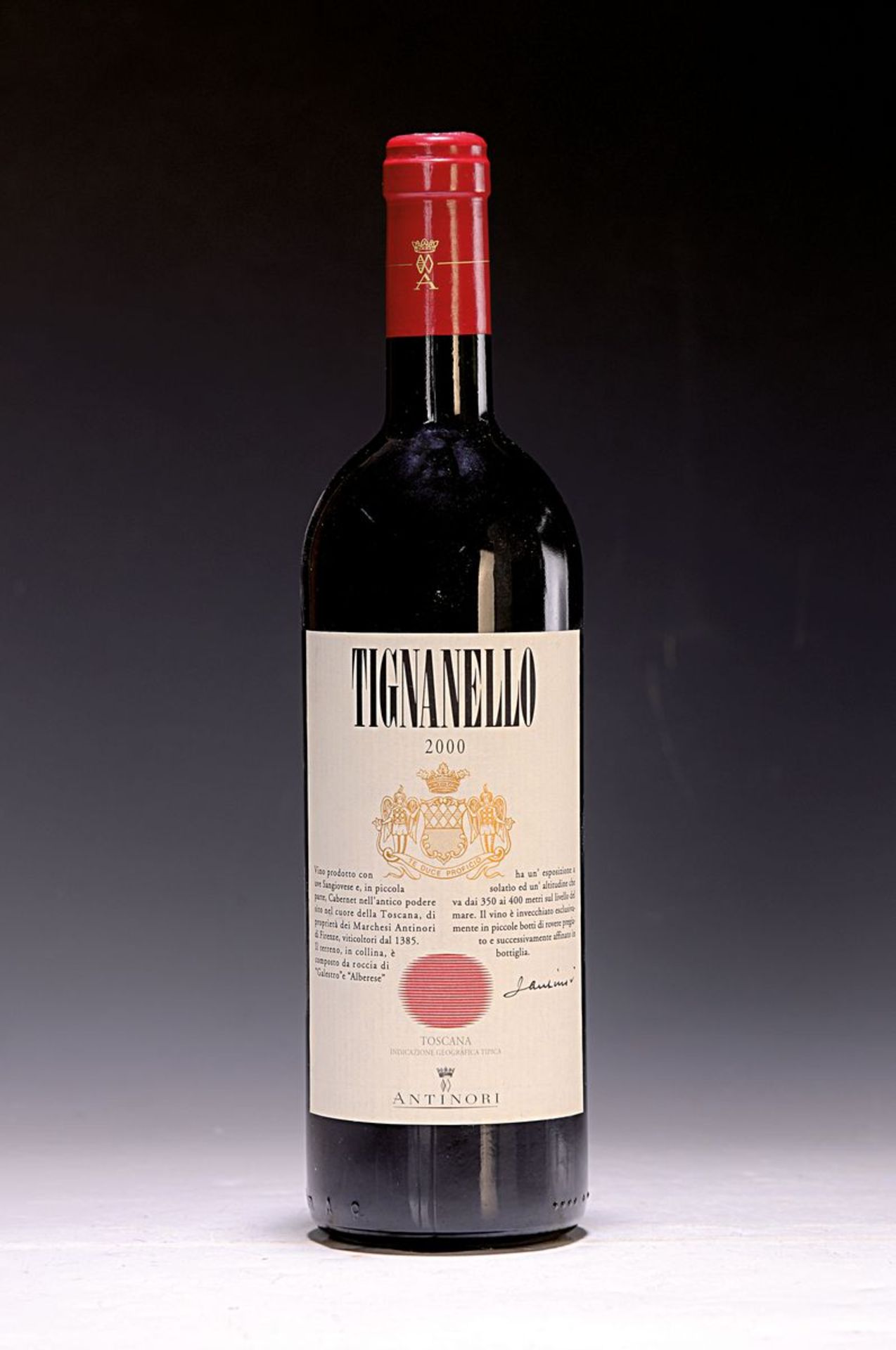 1 Flasche 2000 Marchesi Antinori Tignanello, Toskana, ca.