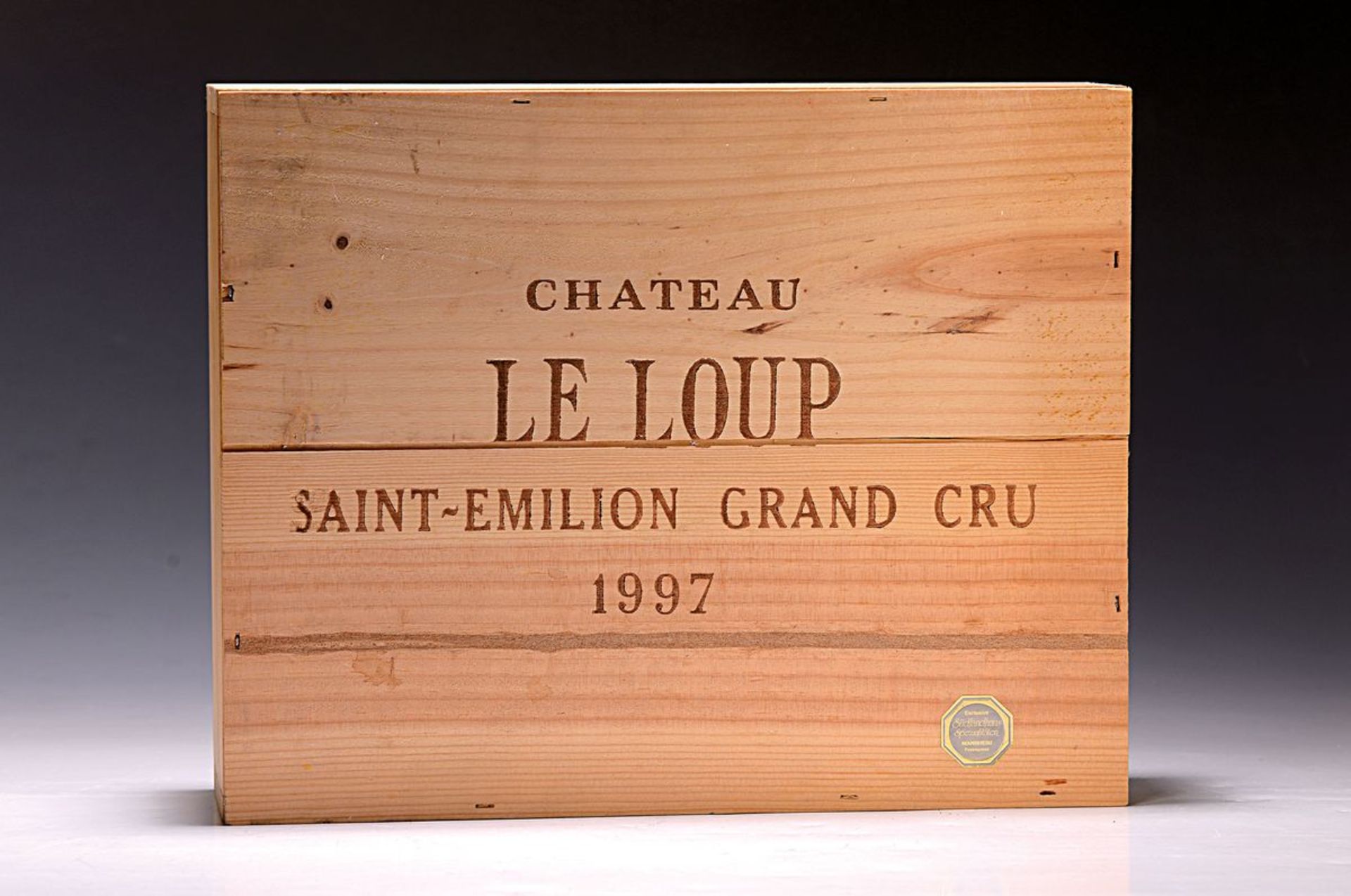 3 Flaschen 1997 Chateau Le Loup, Saint Emilion, wohl je