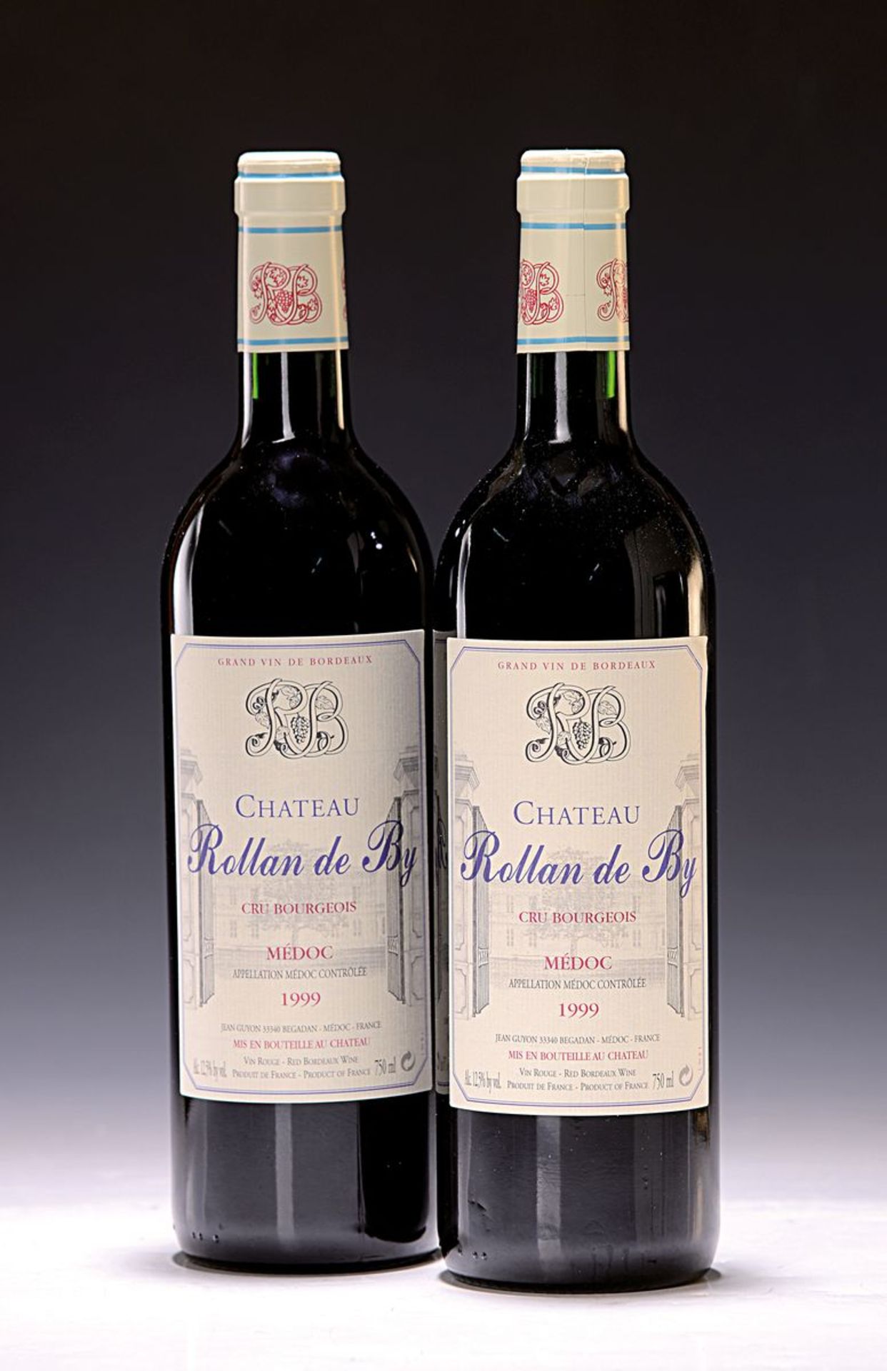 6 Flaschen 1999 Chateau Rollan de By,  Medoc,ca. 750ml,