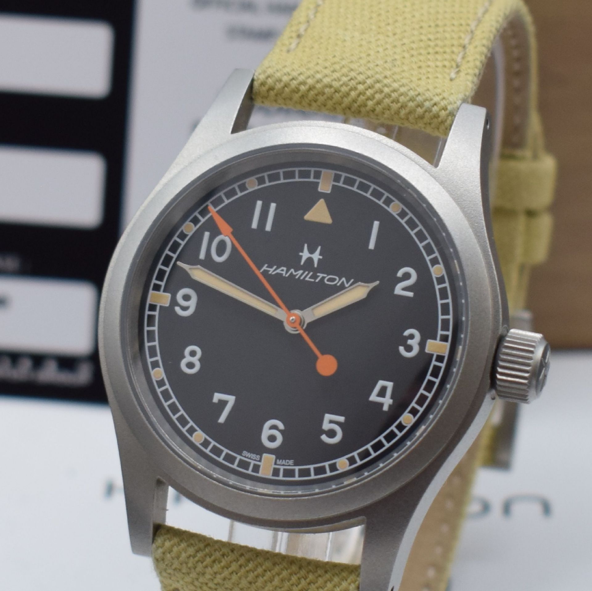 HAMILTON Khaki Field to 1000 limited Edition For Hodinkee, - Bild 2 aus 6