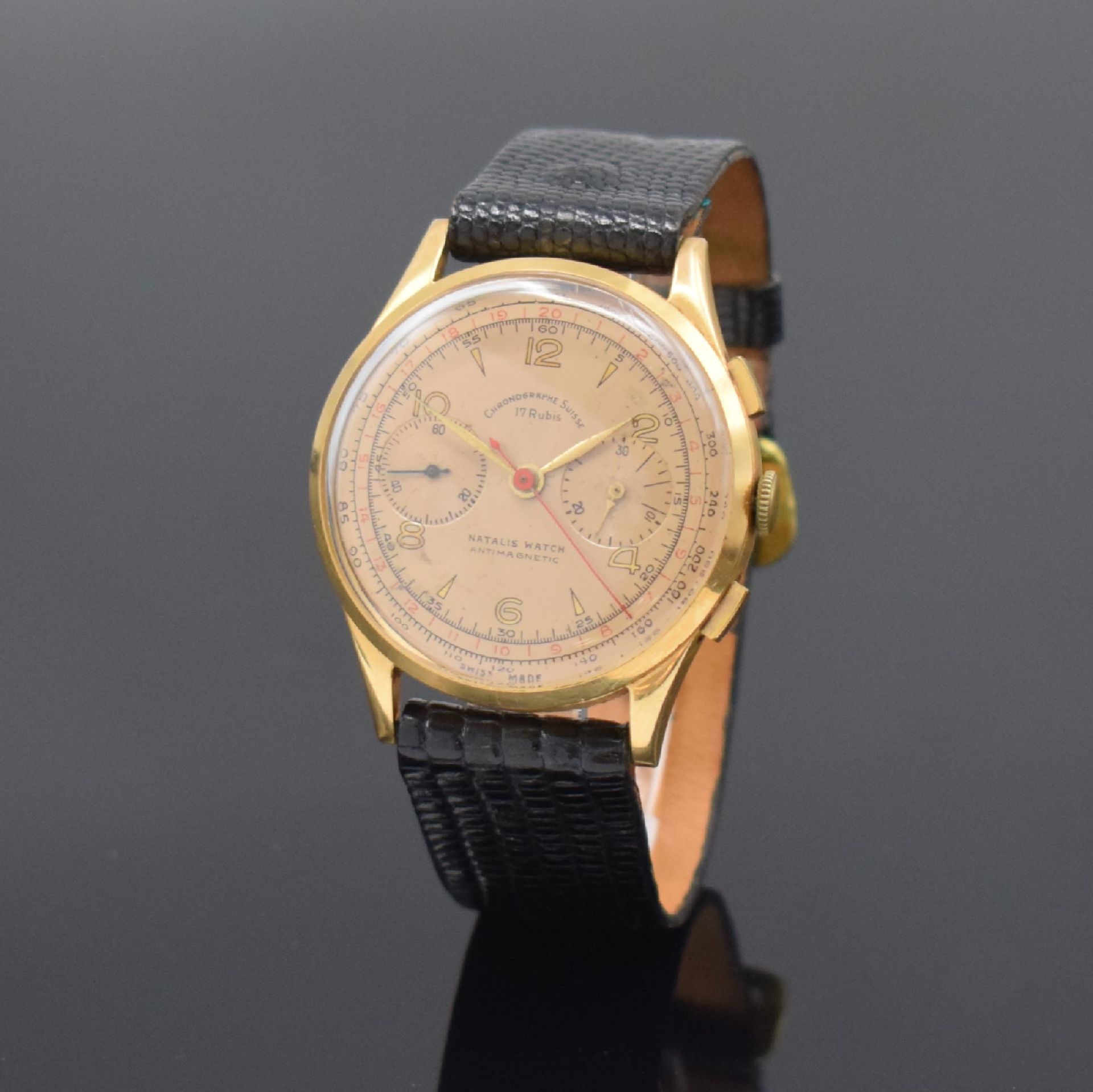 CHRONOGRAPHE SUISSE / NATALIS WATCH Herrenarmbanduhr mit