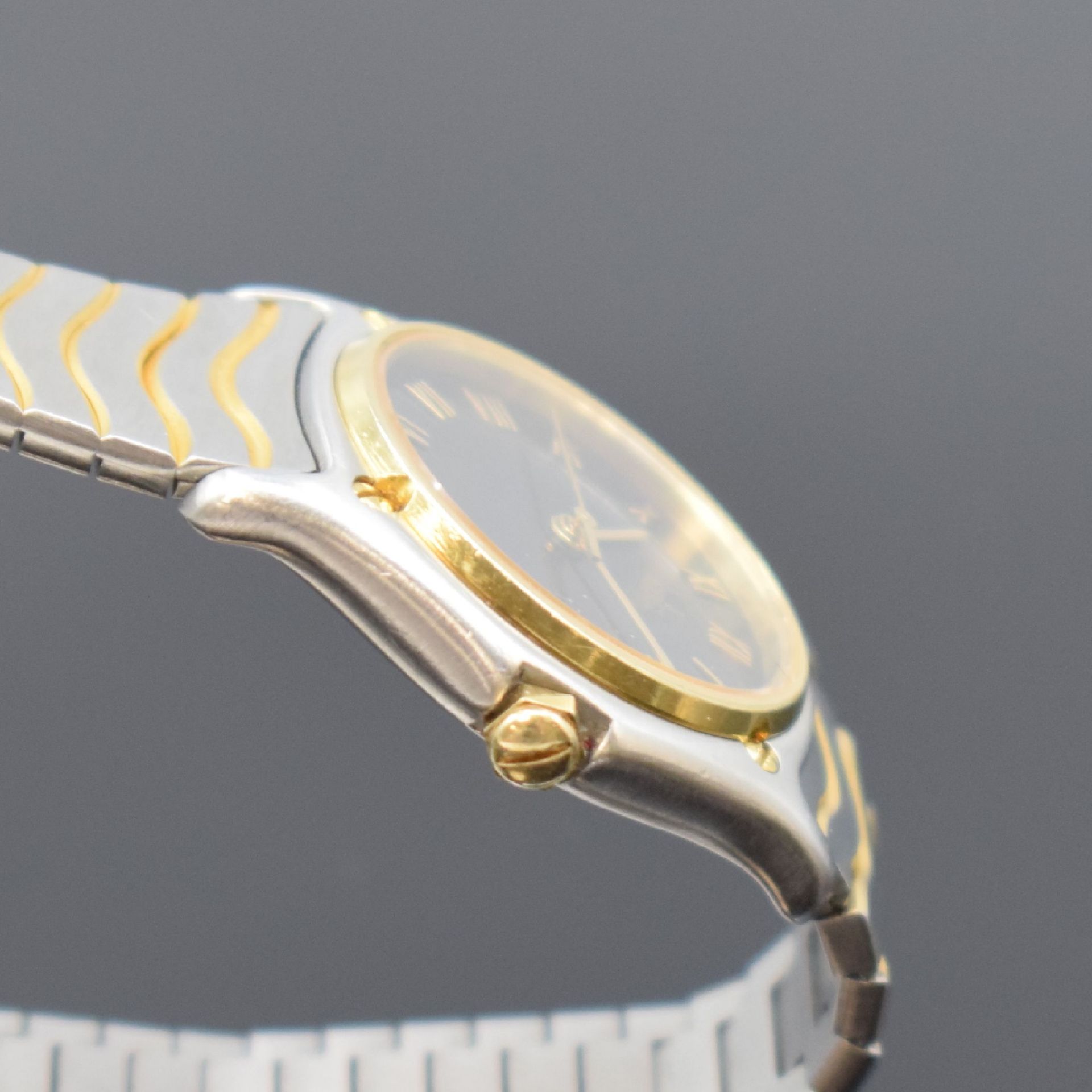 EBEL Damenarmbanduhr Classic Wave in Stahl/Gold Referenz - Bild 4 aus 5