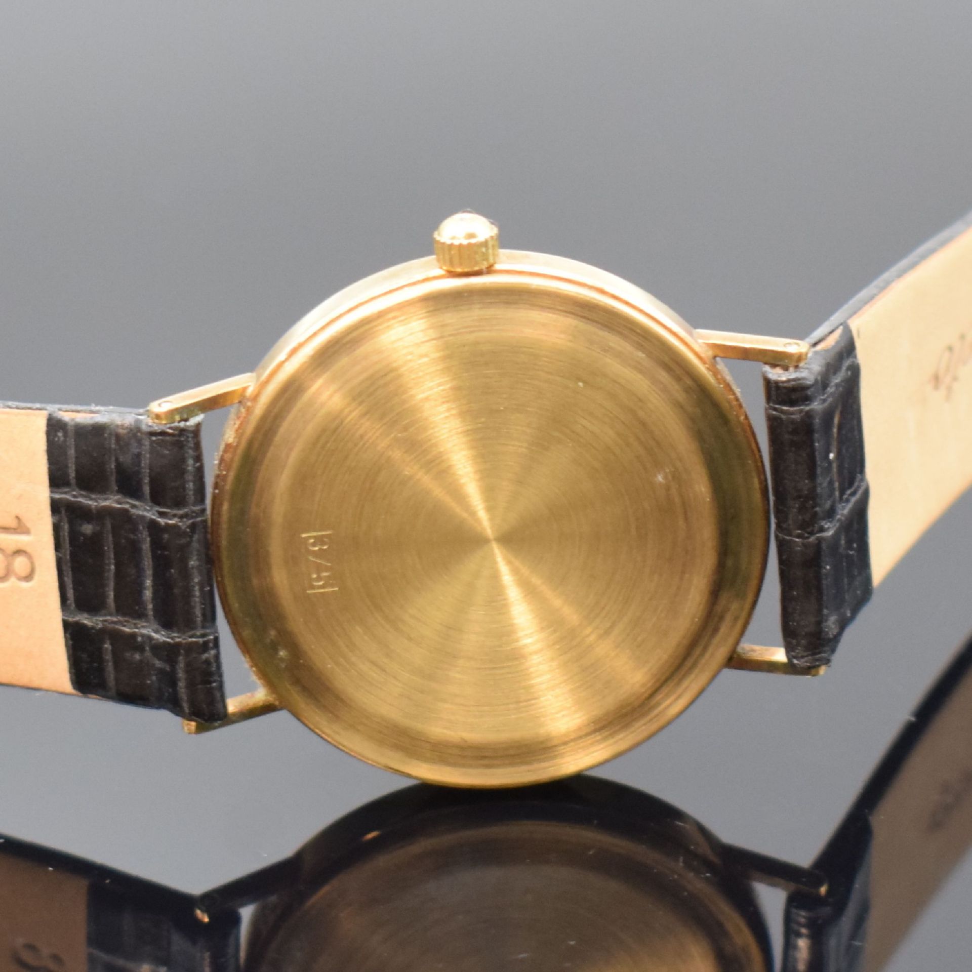 TEMPI D'ORO Armbanduhr in GG 375/000, Schweiz um 2010, - Bild 4 aus 4