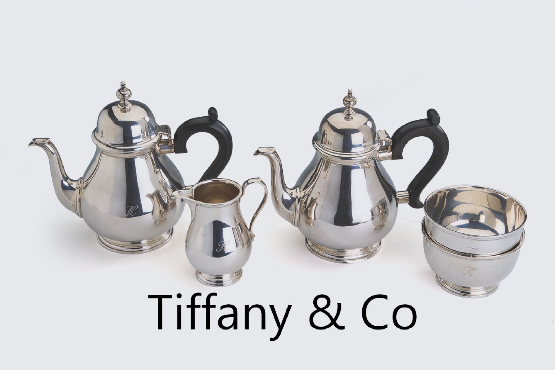 5-teiliges Kaffee- und Teeservice, TIFFANY & CO., 925er