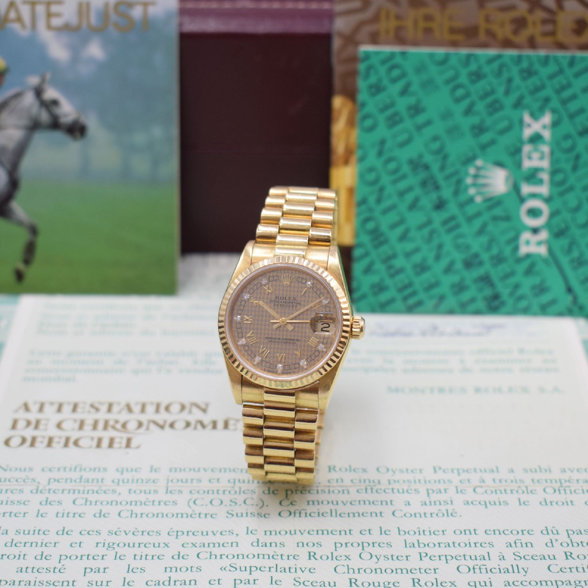 ROLEX Oyster Perpetual Datejust Referenz 68278 Armbanduhr