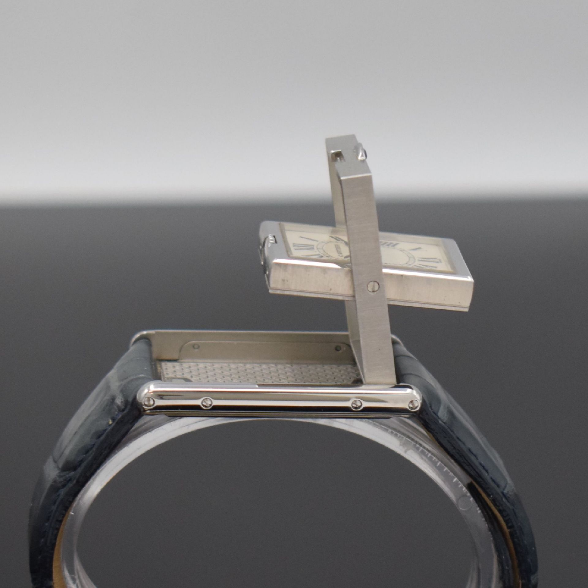 CARTIER Basculante Armbanduhr Referenz 2390, Handaufzug, - Bild 6 aus 8