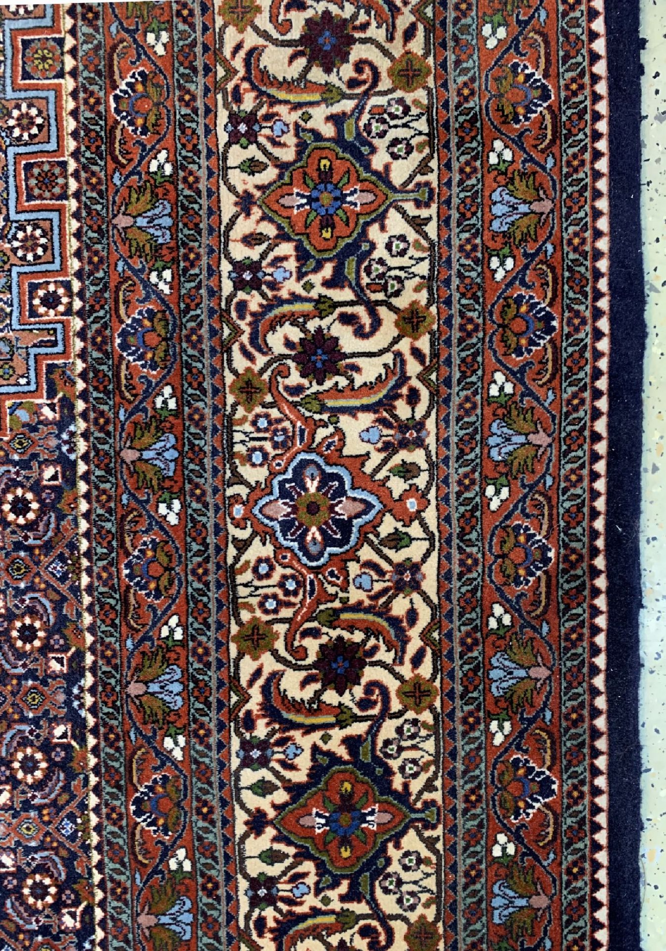 Bidjar Kork fein, Persien, ca. 50 Jahre, Korkwolle auf - Bild 2 aus 5