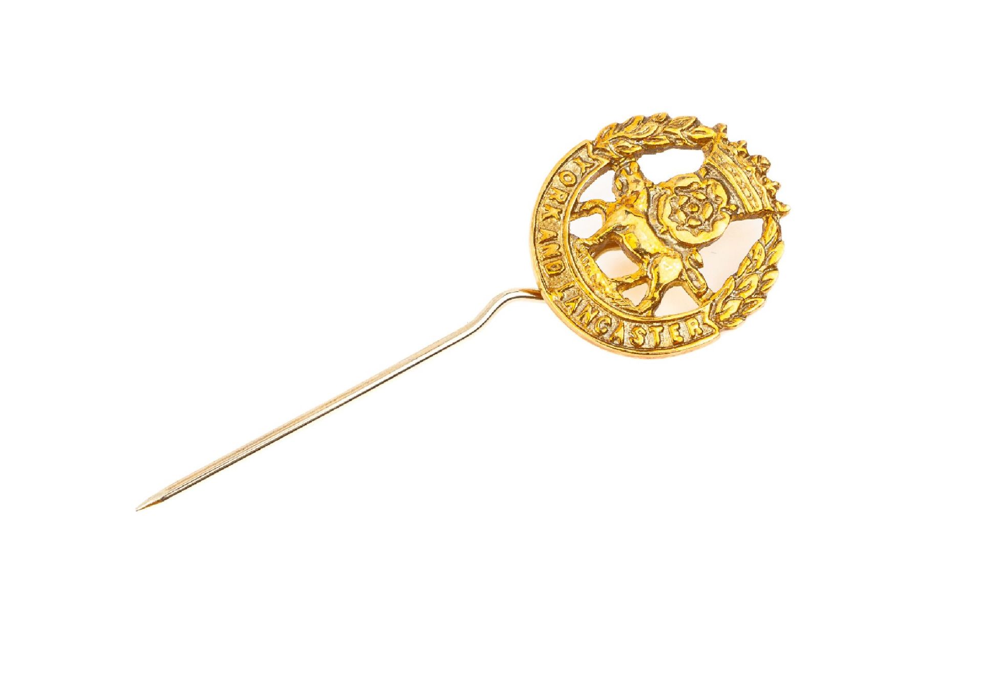 18 kt Gold Anstecknadel,   GG 750/000, ital.