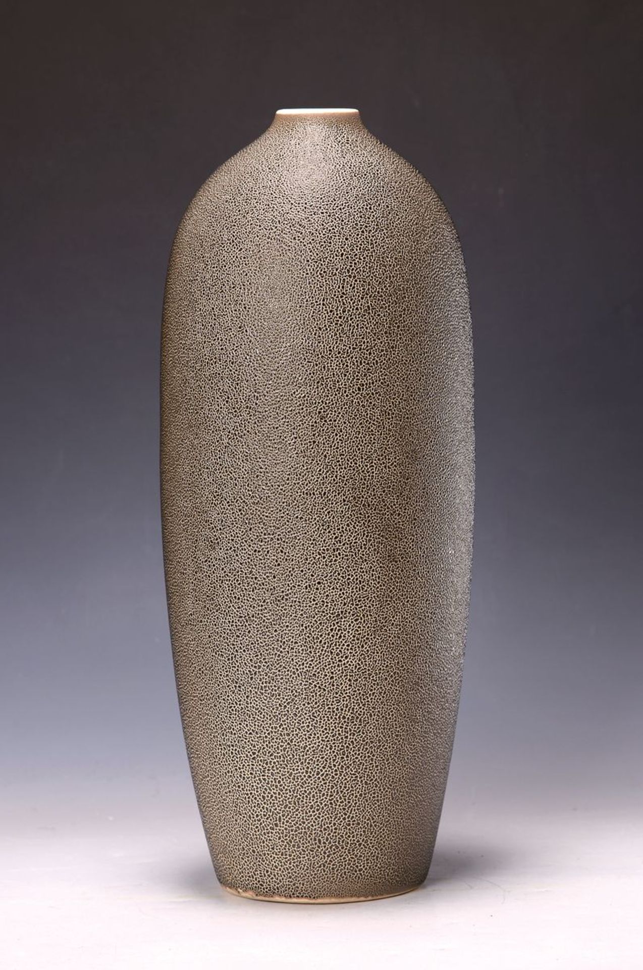 Schlangenhaut-Vase, wohl Albert Kiessling, Langenhessen,