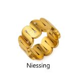21.6 kt Gold NIESSING Brillant-Ring,   GG 900/000,