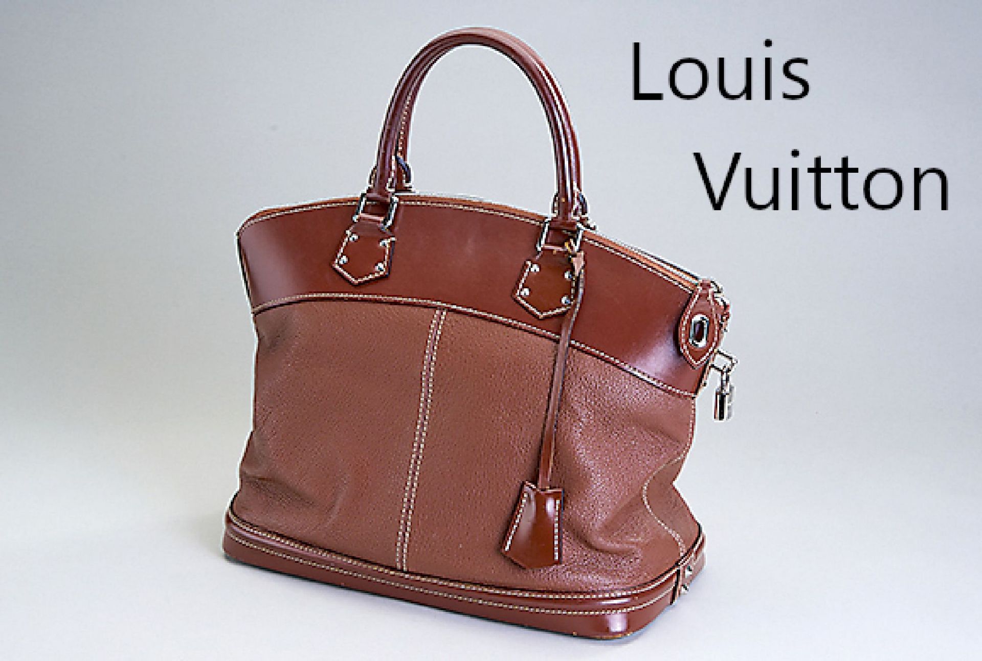 LOUIS VUITTON Handtasche, Modell Lockit,   braunes Suhali