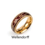 18 kt Gold WELLENDORFF Ring,   GG 750/000, mittlere