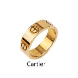 18 kt Gold CARTIER Ring, GG 750/000,   Serie: Love, sign.,
