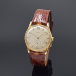 FRECO Armbanduhr in RoseG 750/000, Schweiz um 1950,