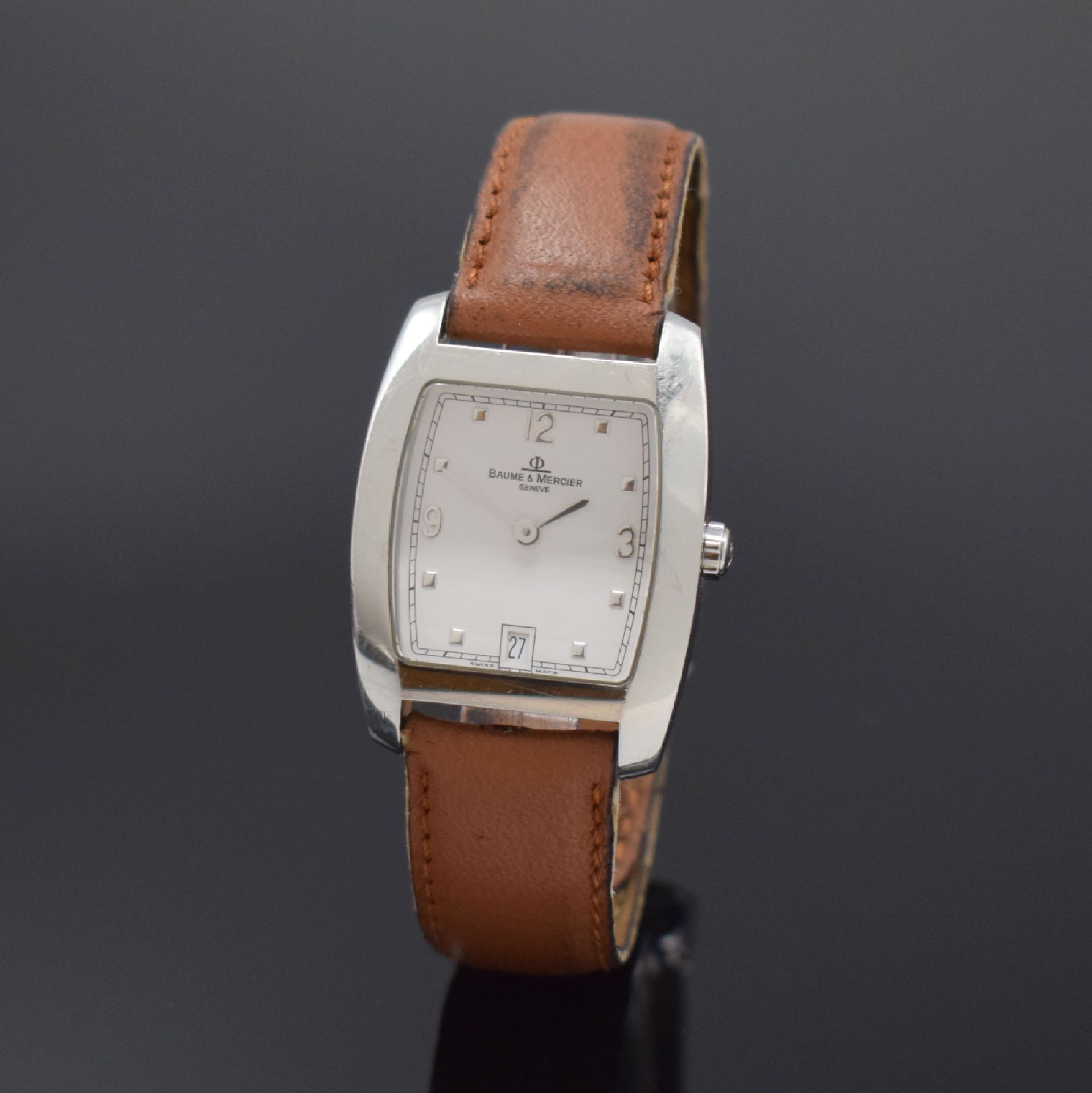 BAUME & MERCIER Hampton Armbanduhr in Stahl Referenz