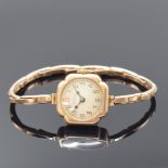 SORLEY GLASGOW kleine Armbanduhr in RG 375/000, Schweiz /