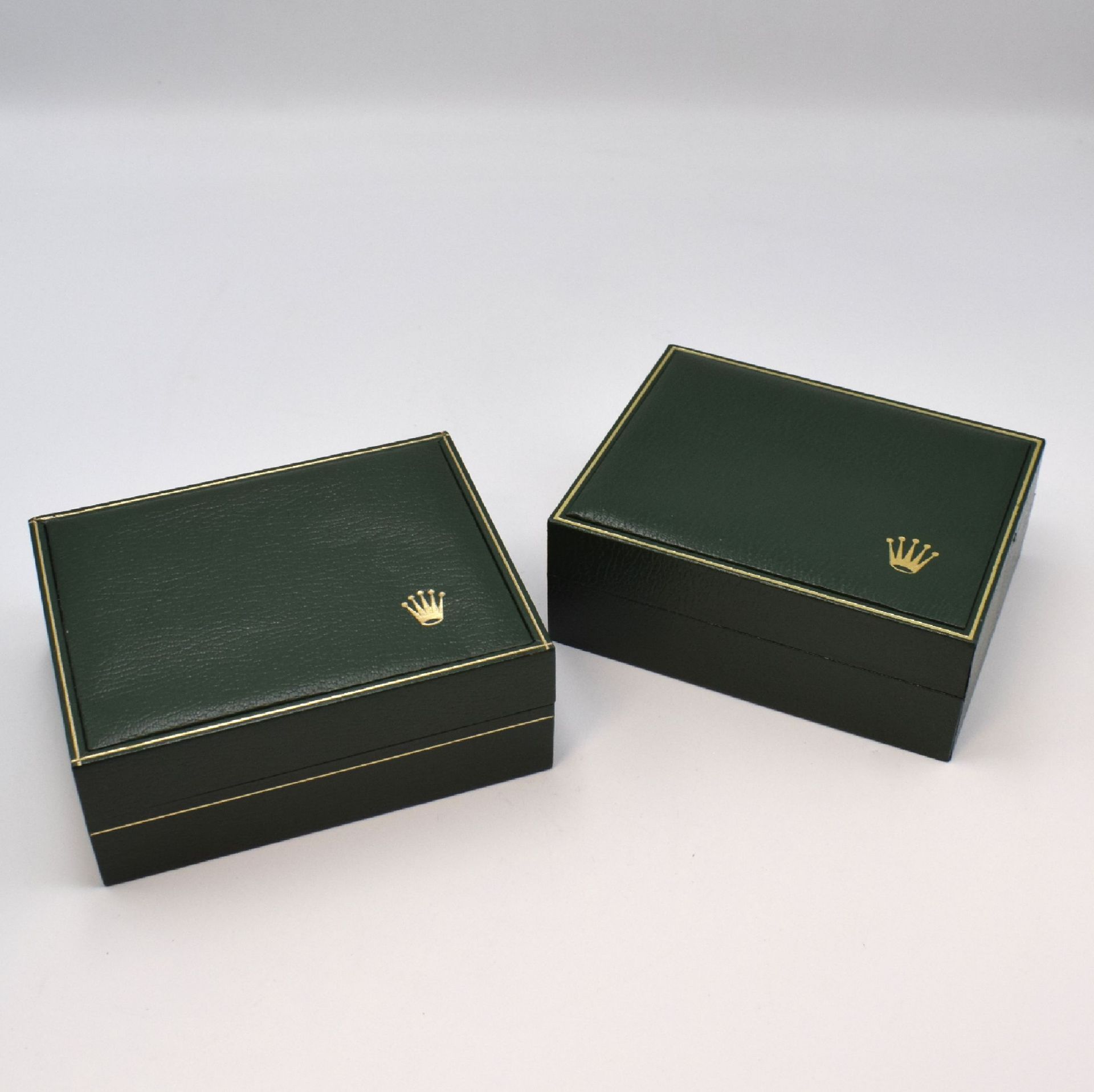 2 x ROLEX Boxen für Armbanduhren, Schweiz, 1) Ref. - Image 2 of 3