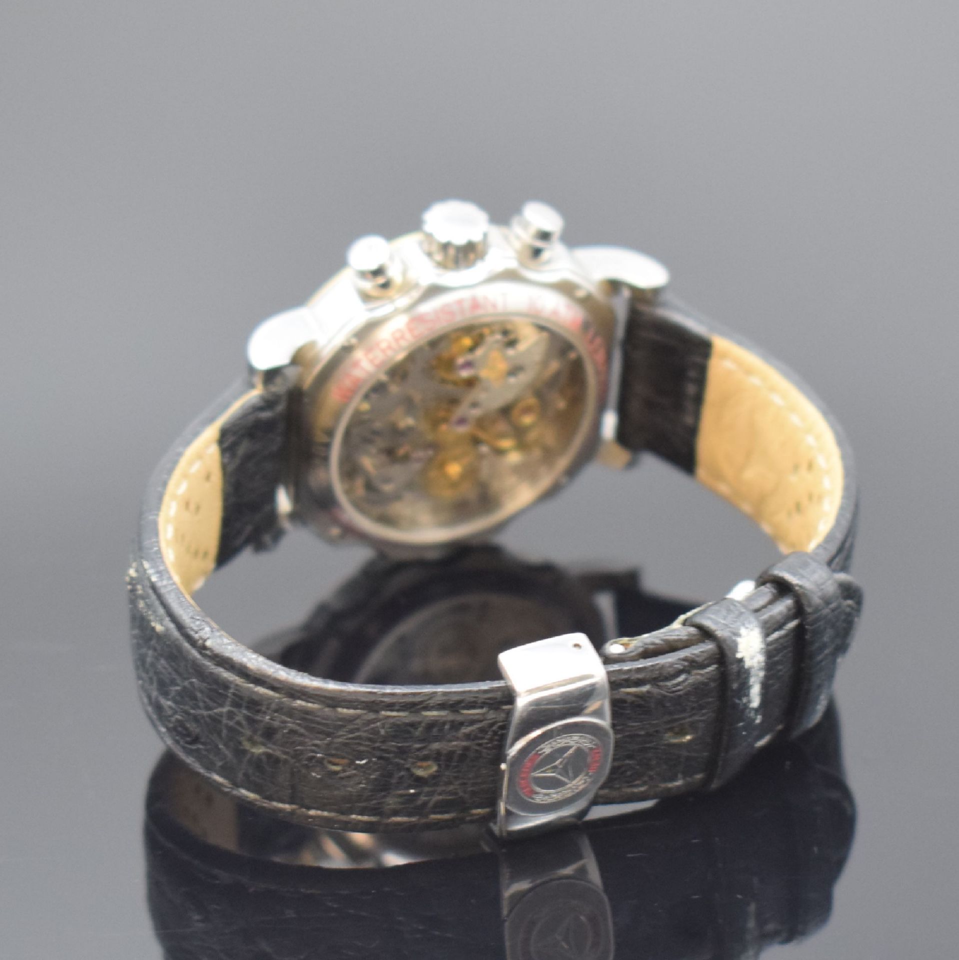 MERCEDES BENZ / LEMANIA 1872 Armbandchronograph in - Image 3 of 6