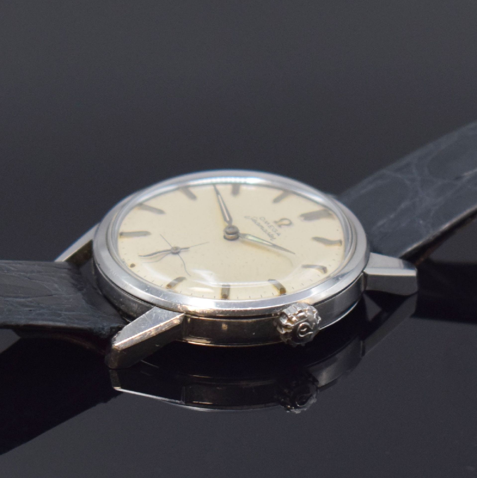 OMEGA Herrenarmbanduhr Seamaster in Edelstahl Referenz - Image 3 of 6