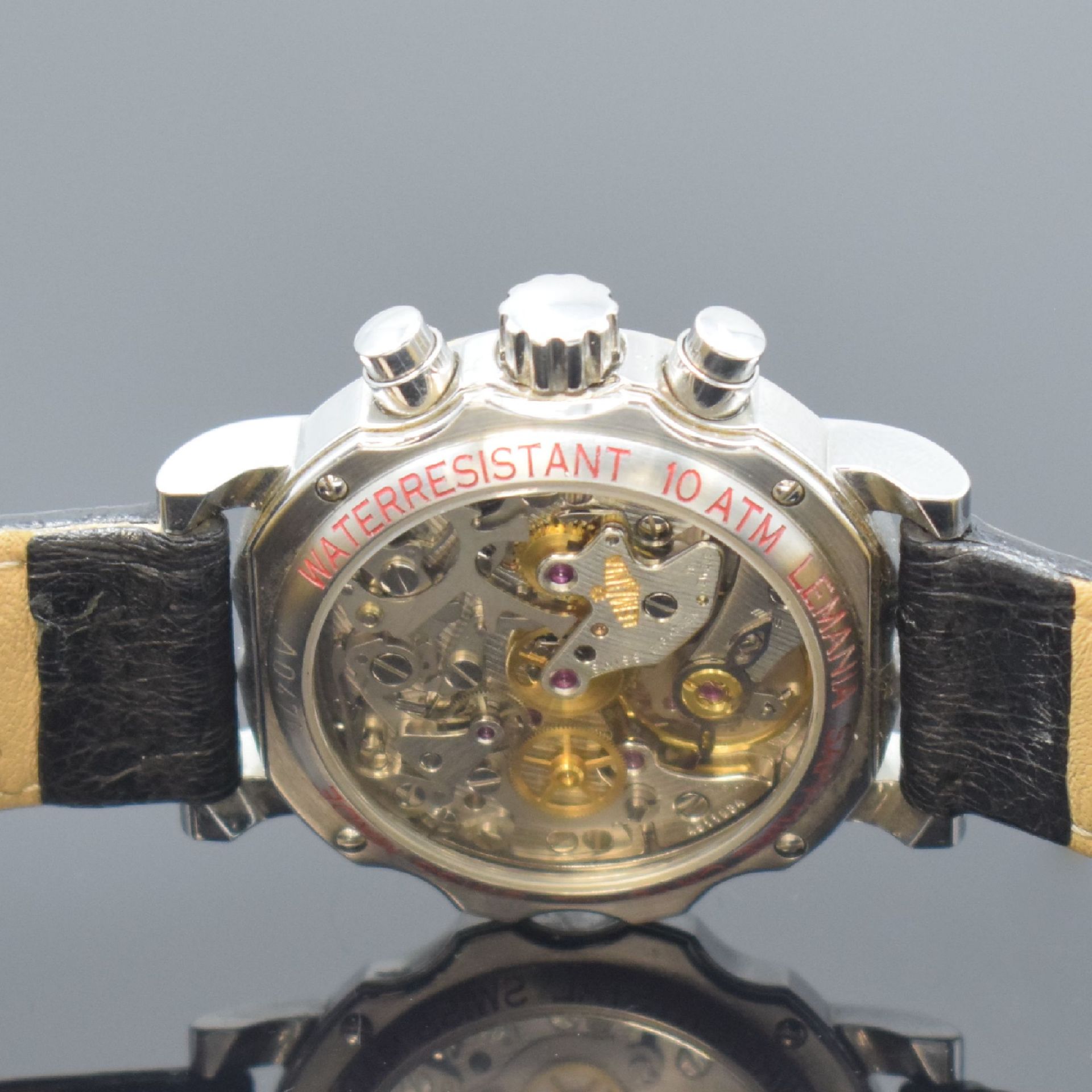 MERCEDES BENZ / LEMANIA 1872 Armbandchronograph in - Image 5 of 6