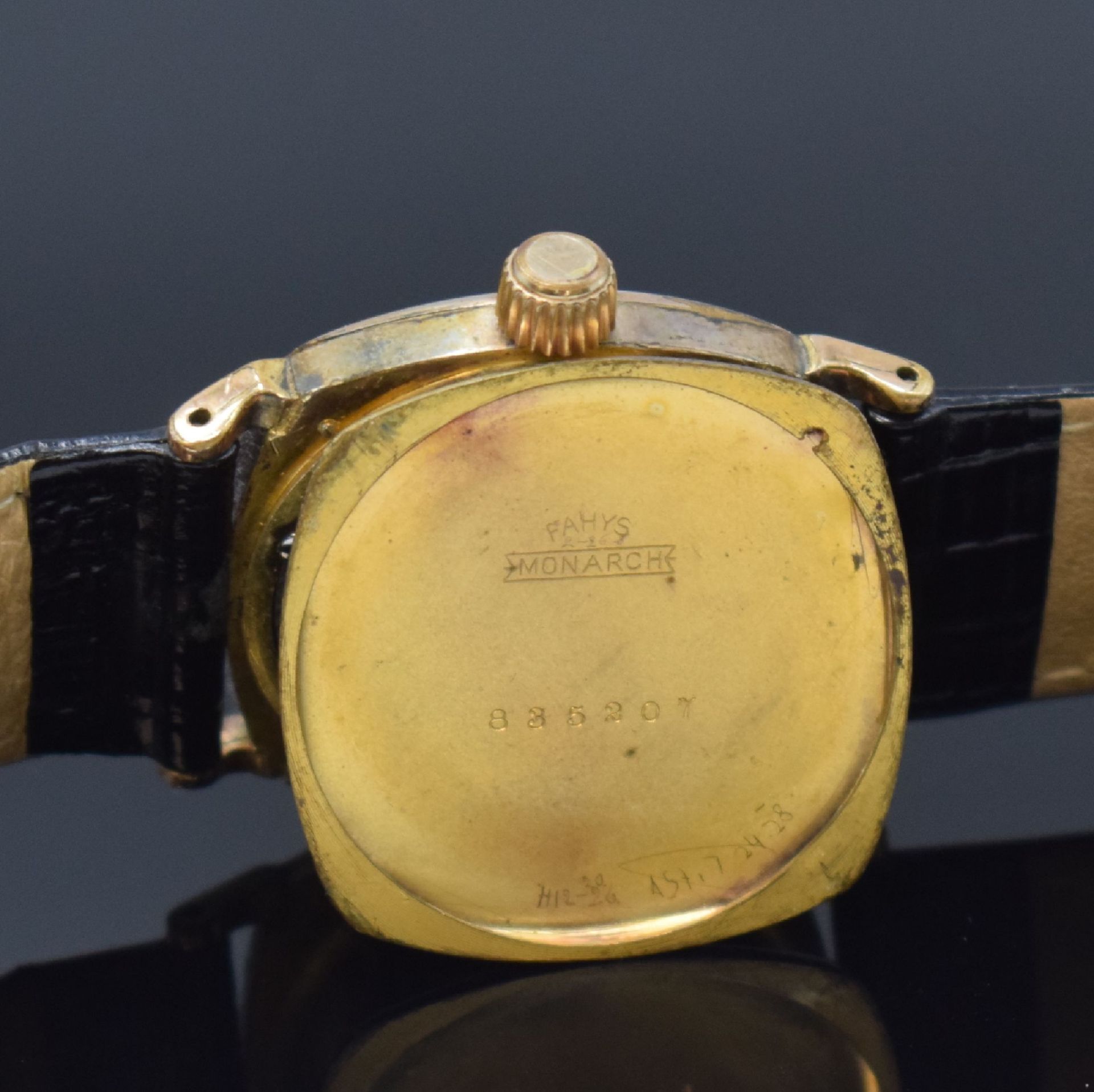 OMEGA frühe vergoldete Armbanduhr für den amerikanischen - Image 6 of 6