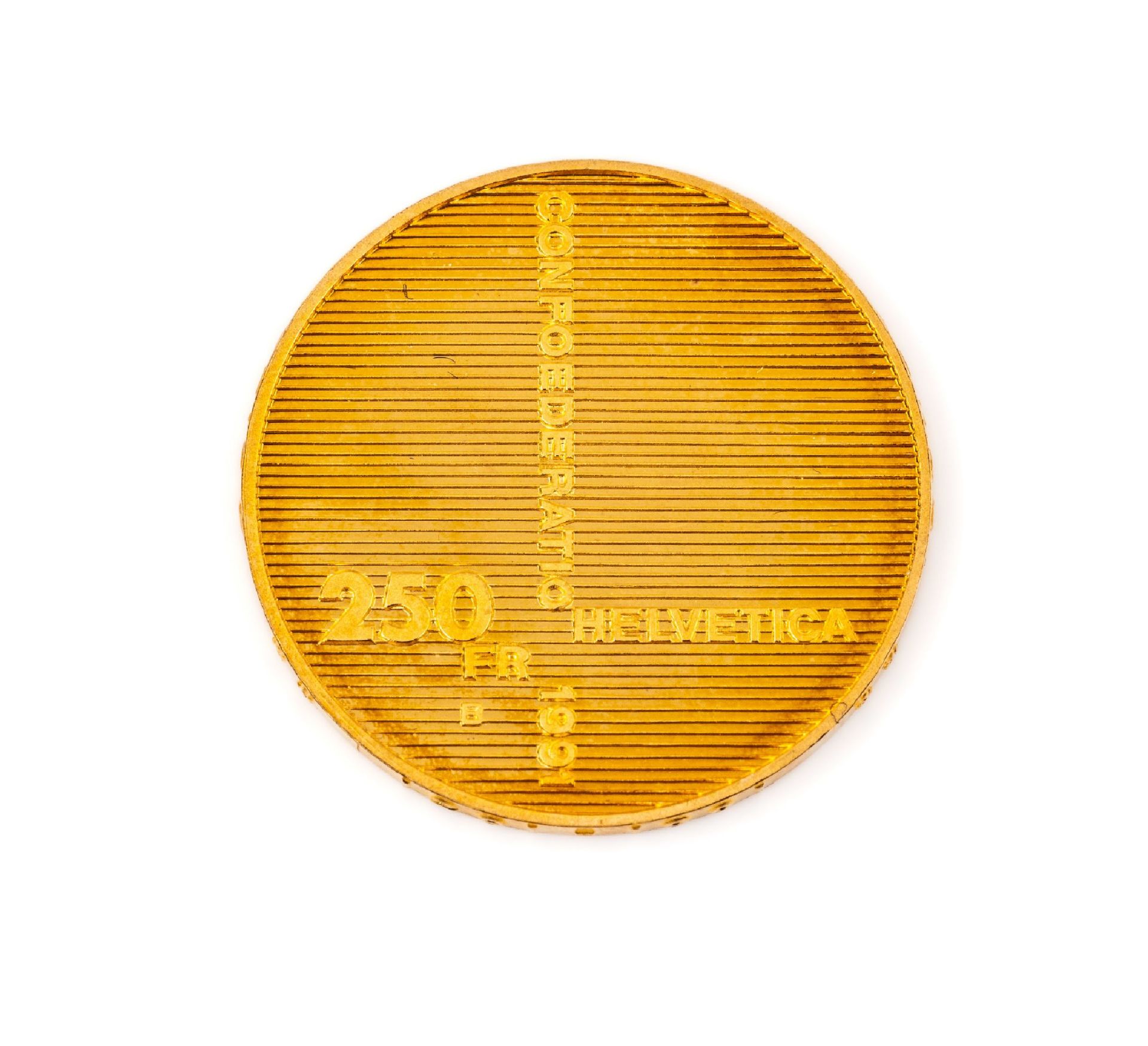 Goldmünze 250 Franken, Schweiz 1991, 250 Jahre