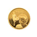Goldmünze 50 Franken, Schweiz 2012, 100 Jahre Pro