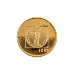 Goldmünze 100 Franken, Schweiz 1998, 200 Jahre