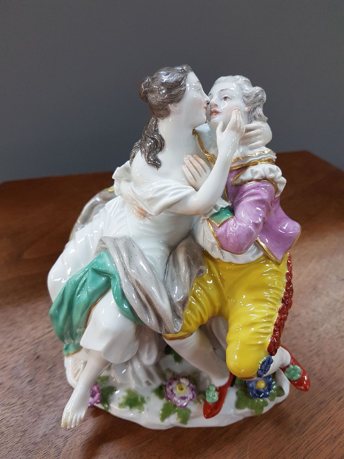 Porzellanfigur, Liebespaar, Meissen, Entw. J.J. Kaendler - Image 2 of 8