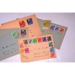 Briefmarken Berlin, Michel-Nr. 1-20, Schwarzaufdruck auf 7