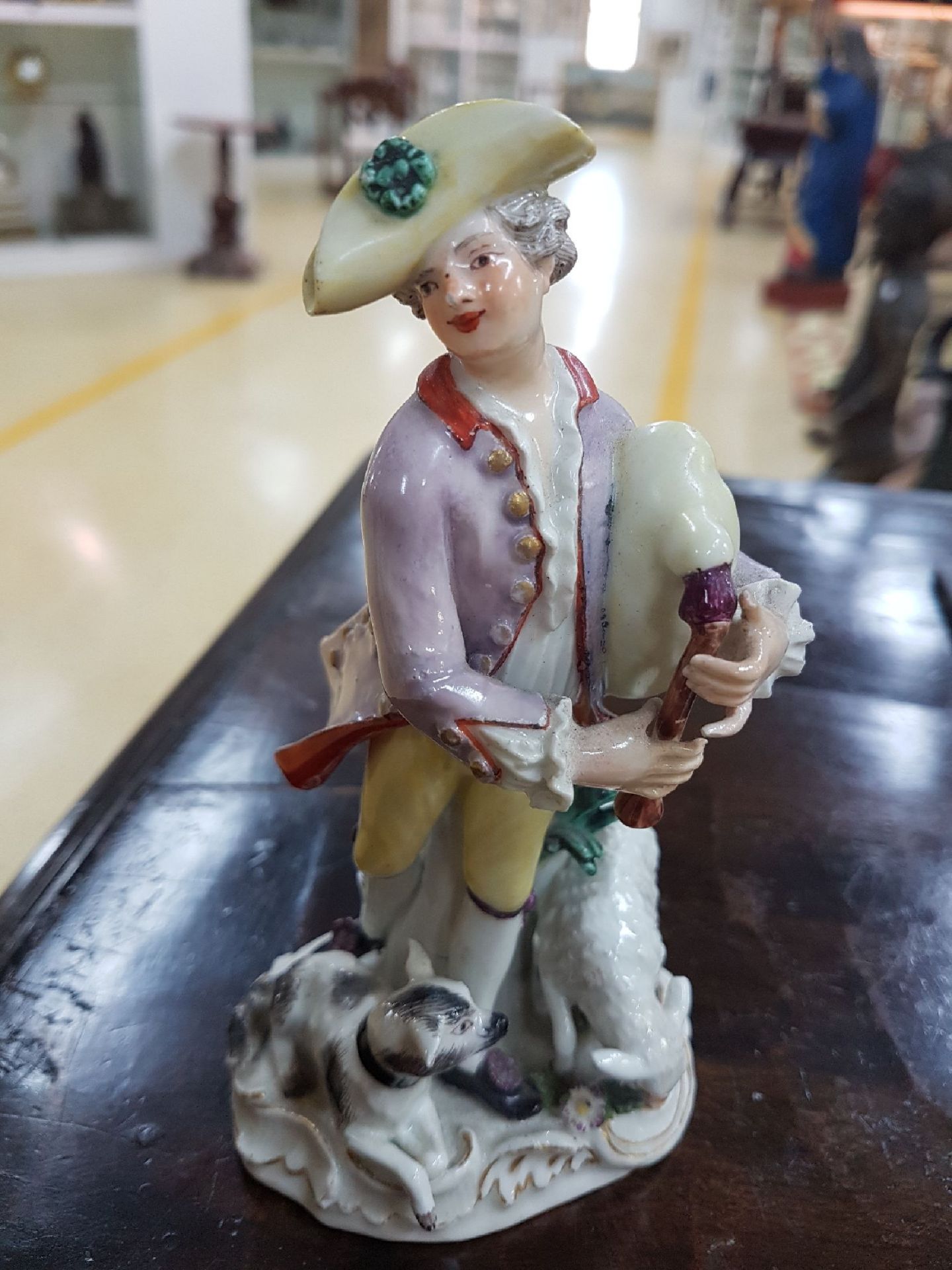 Porzellanfigur 'Dudelsackspieler', Meissen, Entw. J.J. - Image 2 of 10