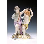 Porzellangruppe, Meissen, um 1890/1900, Modell 2516,