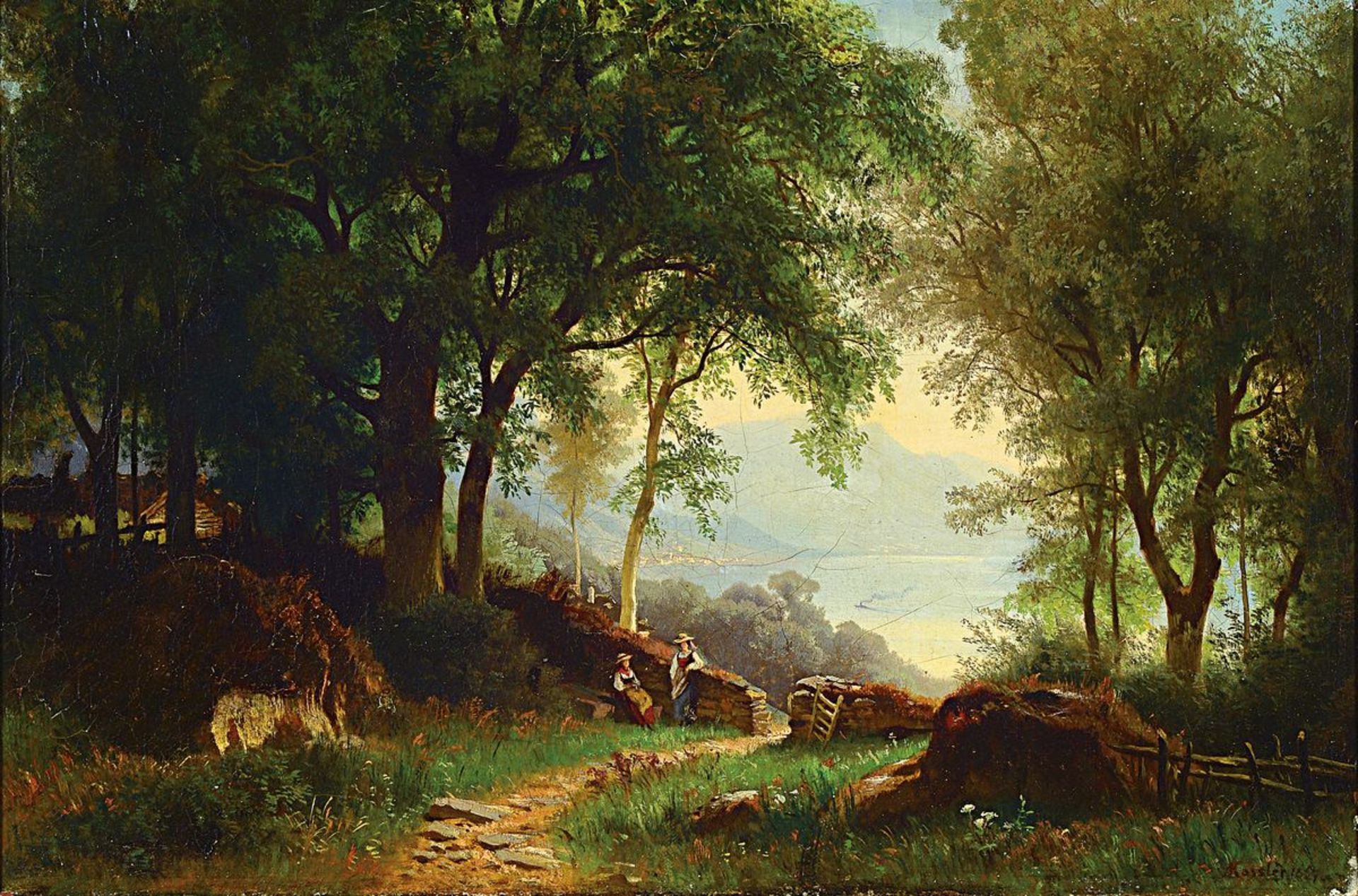 Friedrich August Kessler, 1826 Tilsit-1906 Düsseldorf,