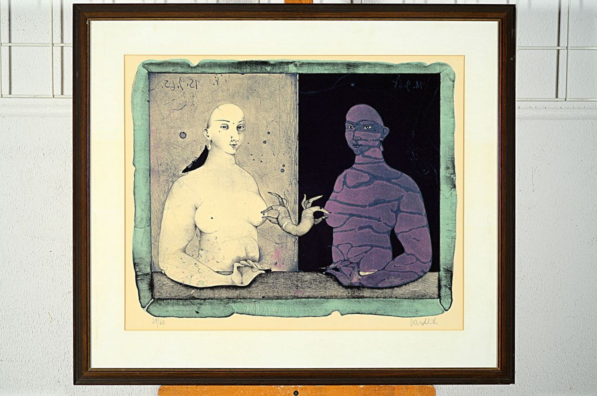 Paul Wunderlich, 1927 Eberswalde-2010 Saint - Bild 3 aus 3