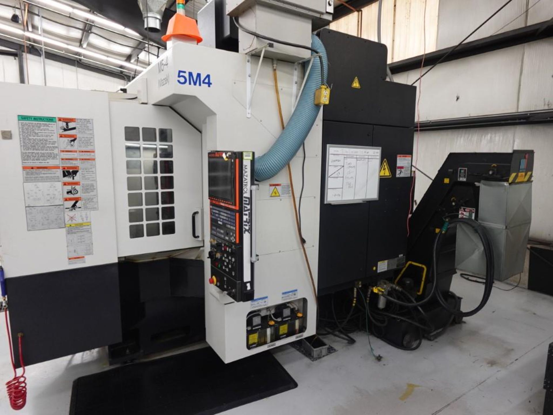 Mazak Variaxis 500-5X-II 5-Axis CNC Vertical Machining Center with Pallet Changer - Image 9 of 15