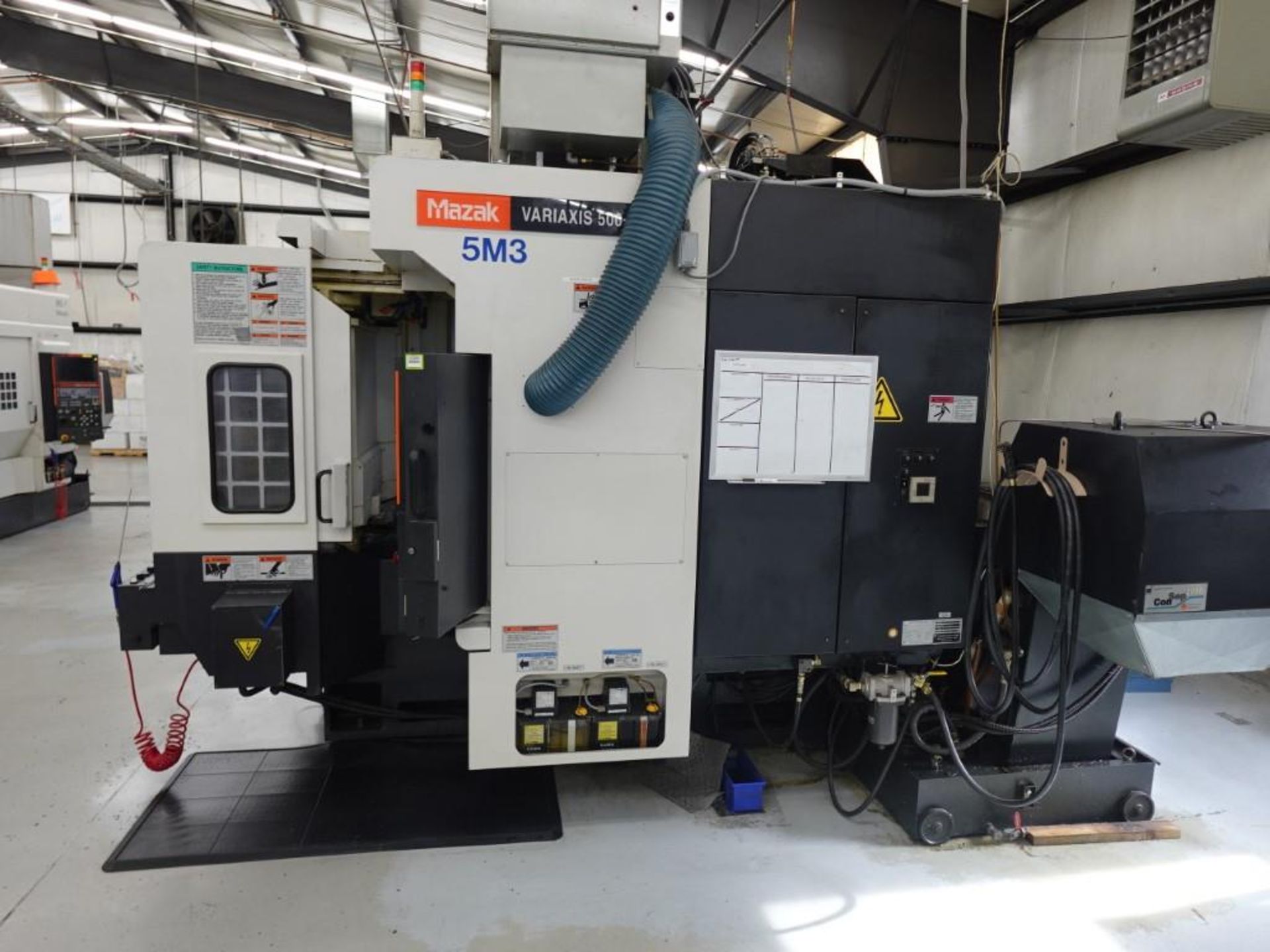 Mazak Variaxis 500-5X 5-Axis CNC Vertical Machining Center with Pallet Changer - Image 20 of 20