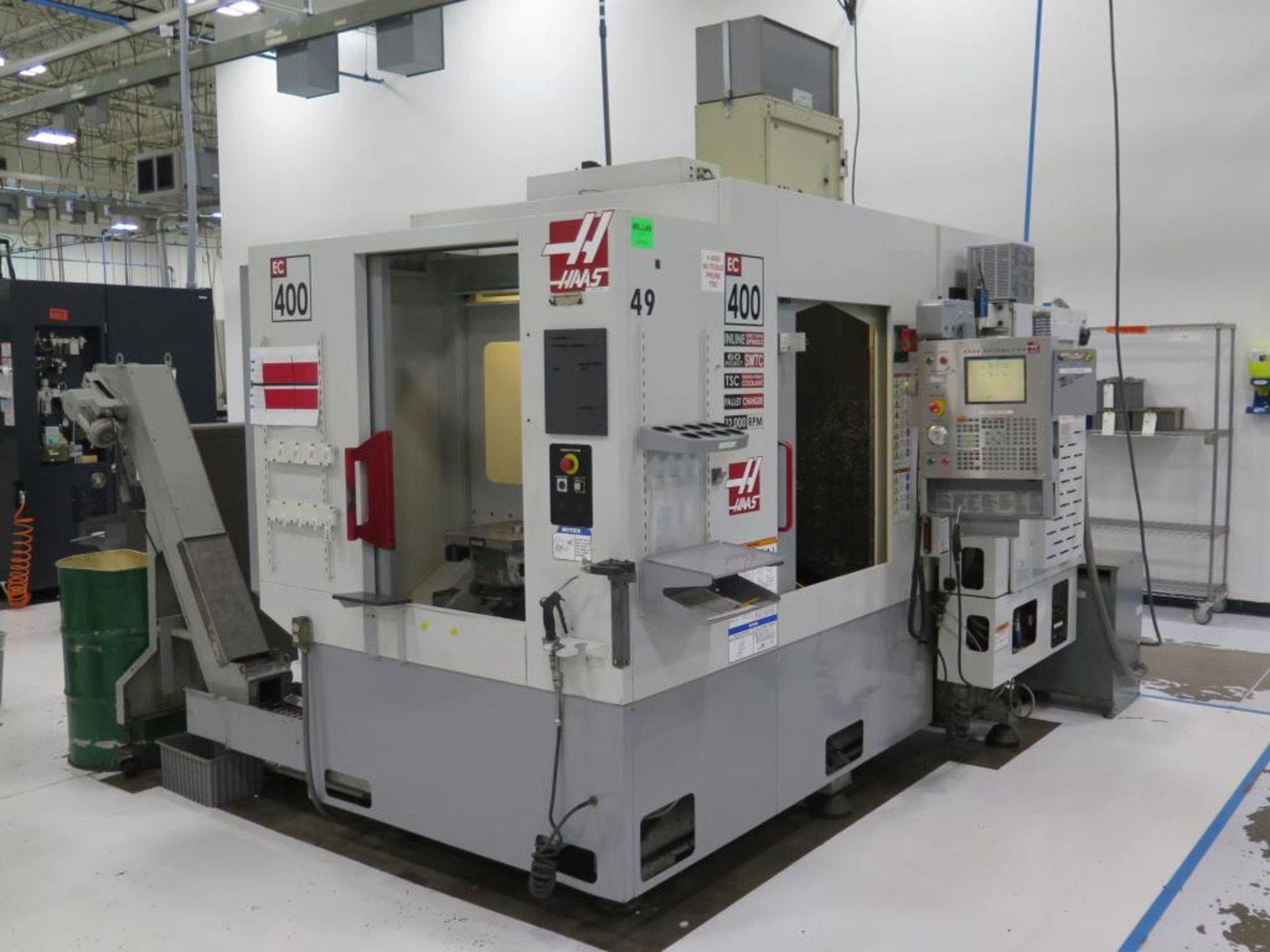 Haas EC400 4-Axis CNC Horizontal Machining Center - Image 18 of 22