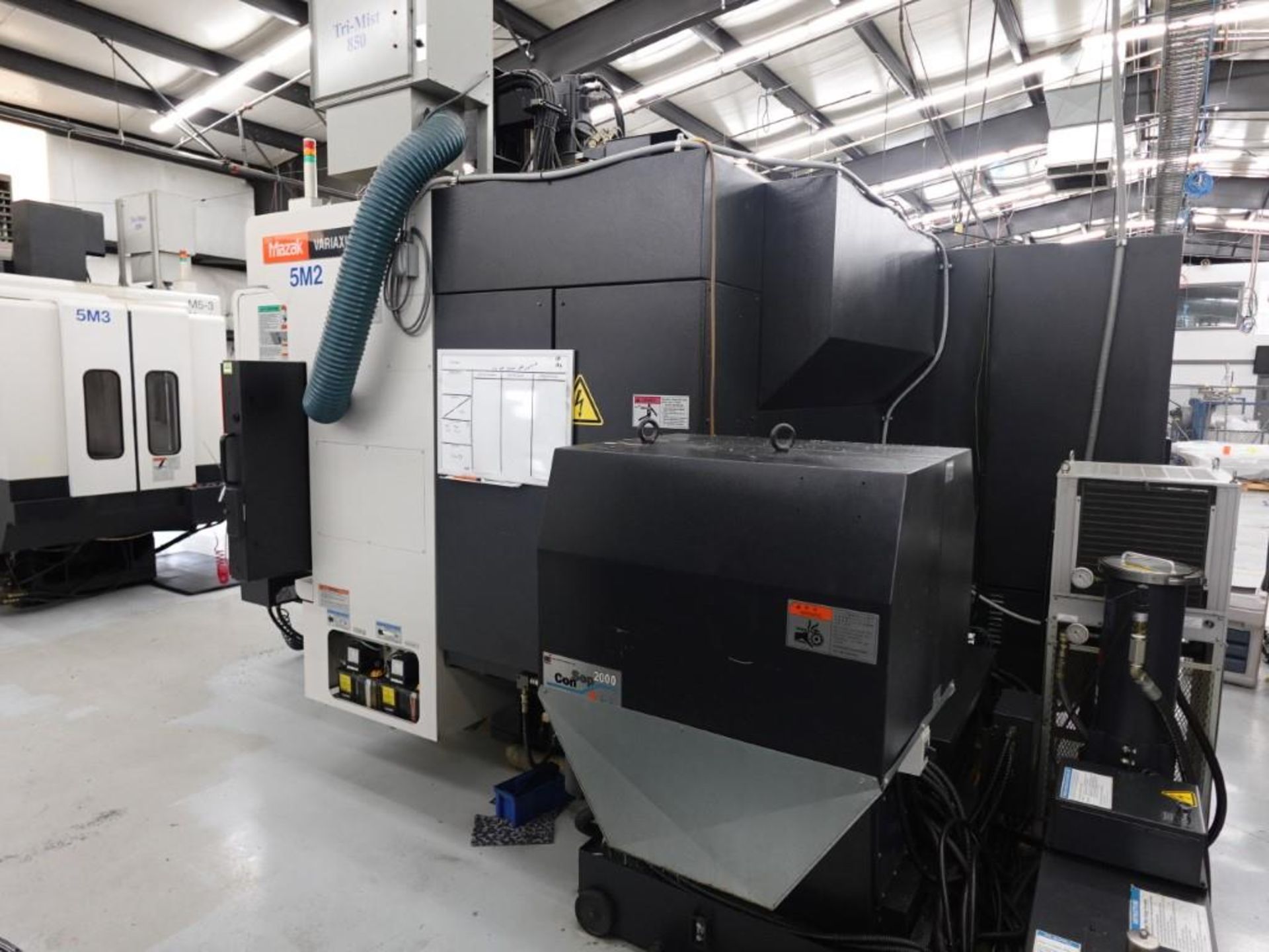 Mazak Variaxis 500-5X 5-Axis CNC Vertical Machining Center with Pallet Changer - Image 4 of 20