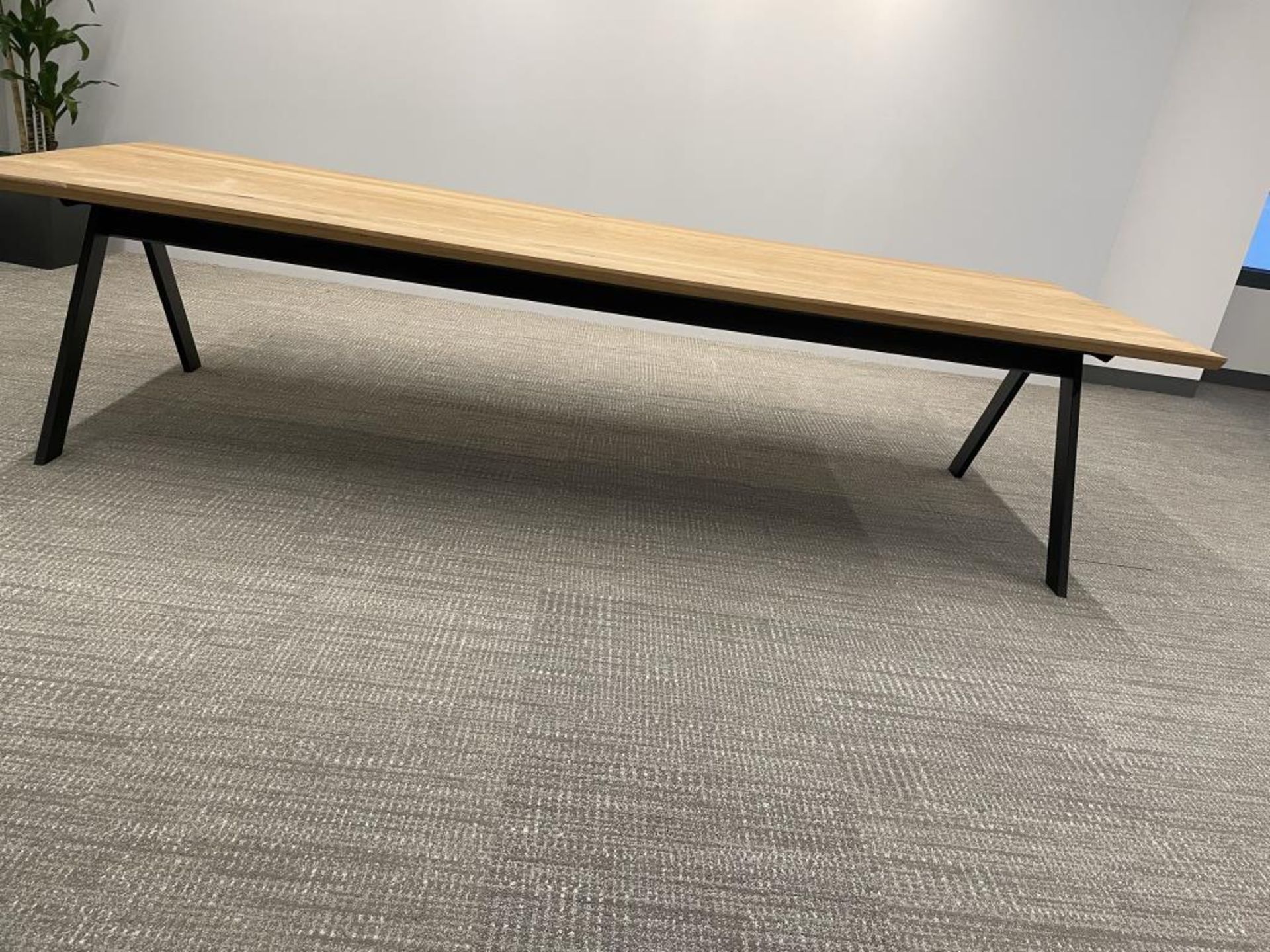 OHIO Design Table, A-Frame 120"L - Image 4 of 7