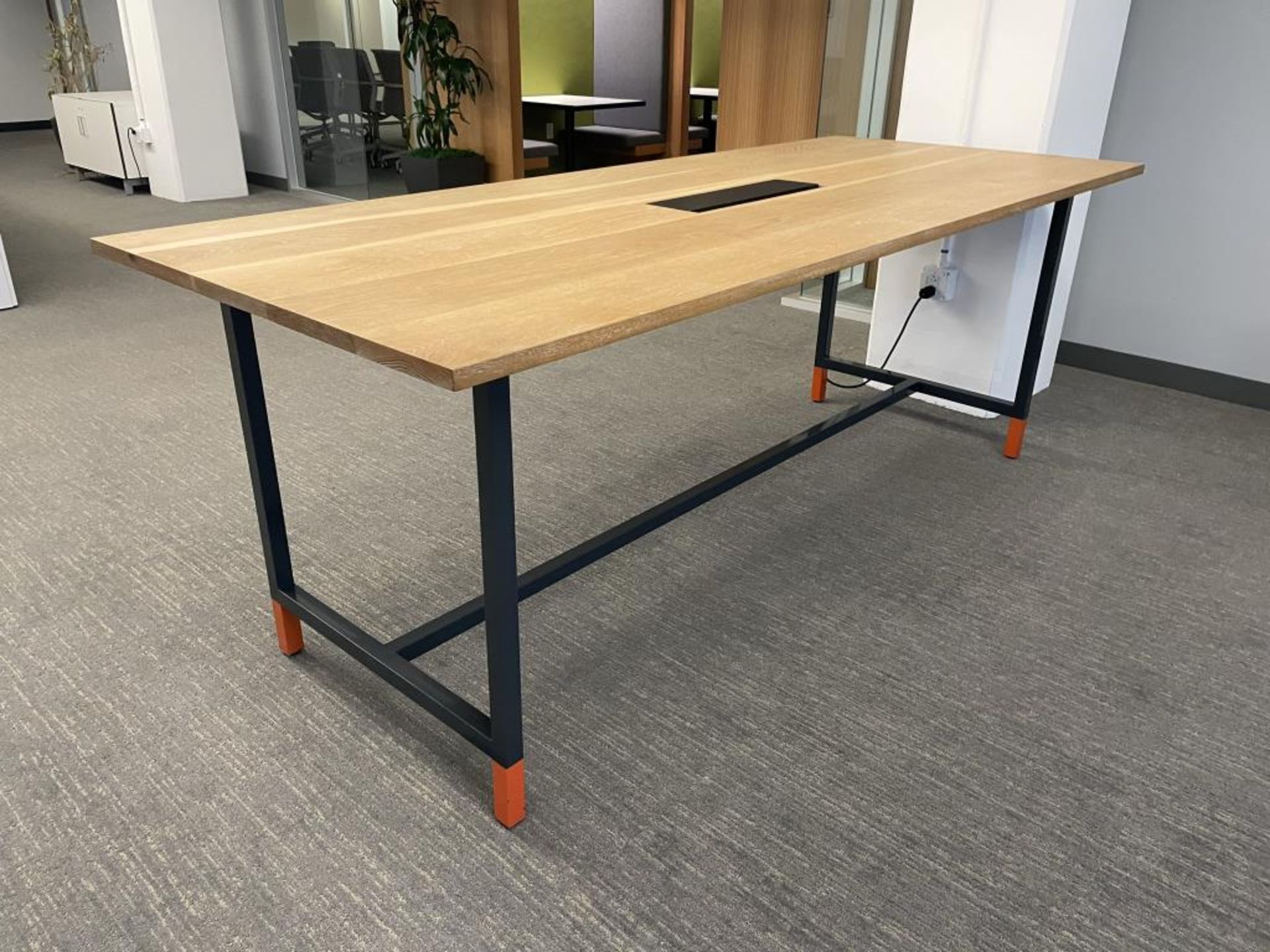 (2qty) OHIO Design Table 98"x40"x36" - Image 4 of 9