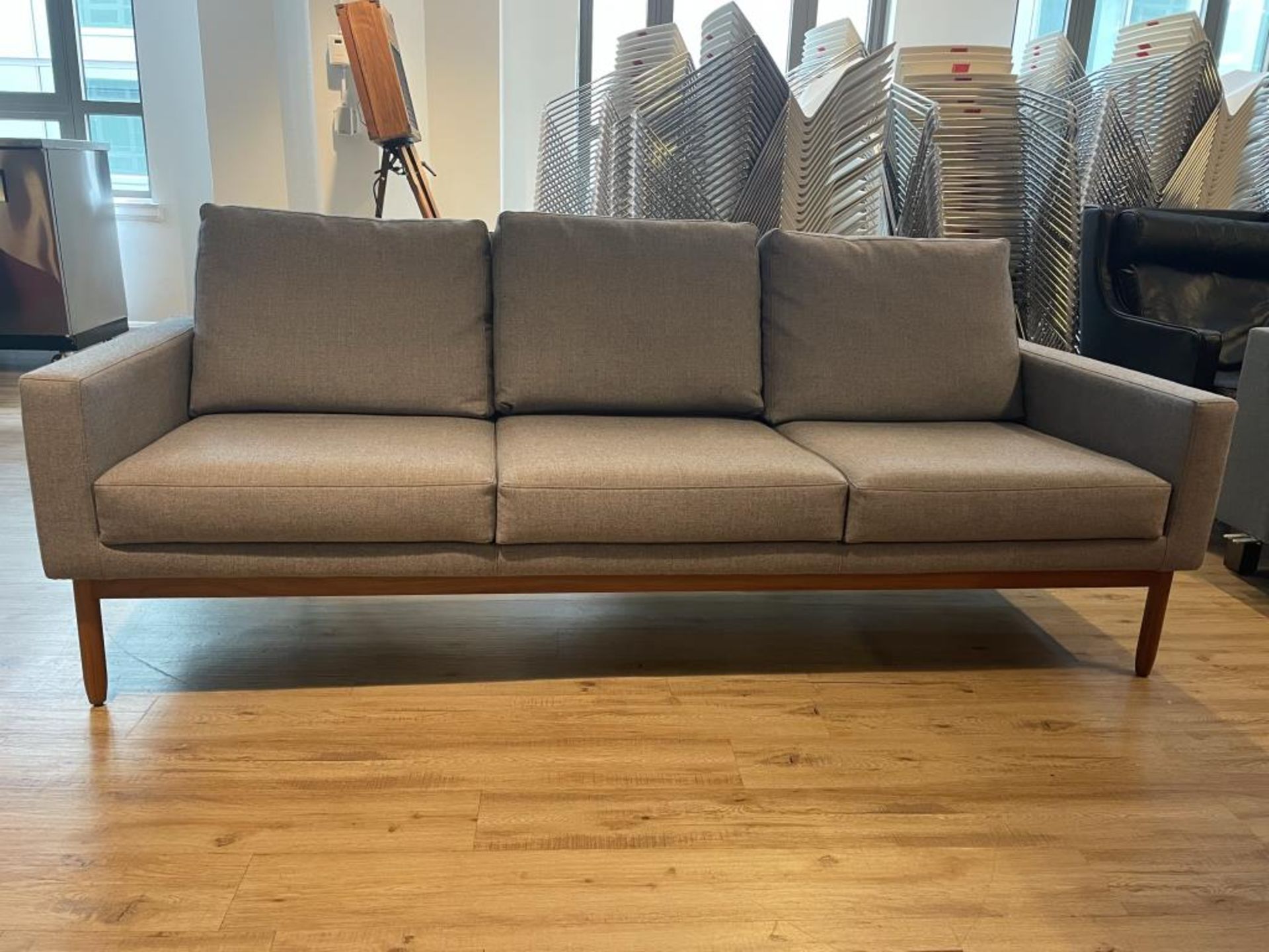 DWR Raleigh Sofa, Walnut Frame - Image 2 of 6