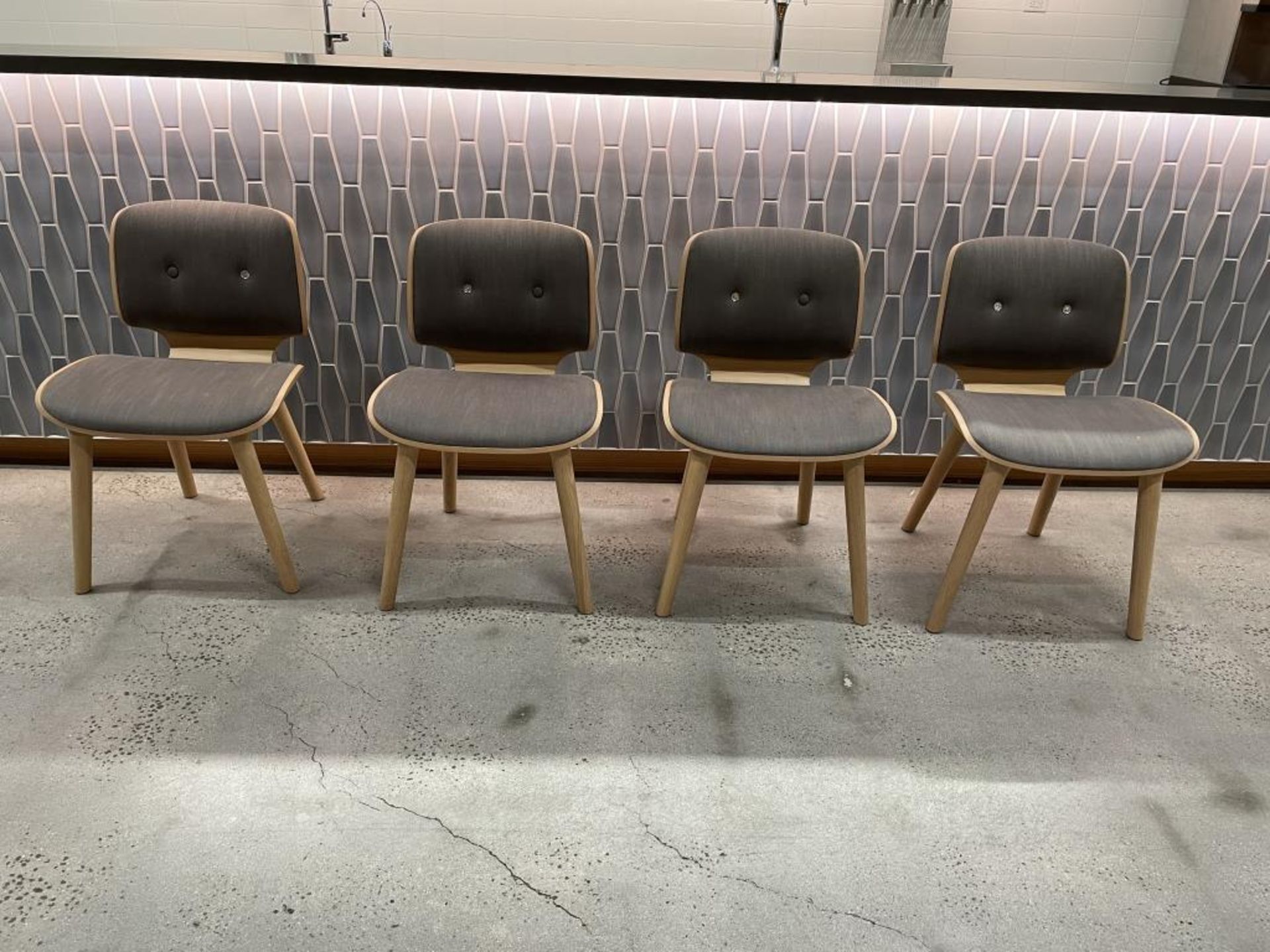 (4qty) Moooi Chairs "Buttons Need Replacing*