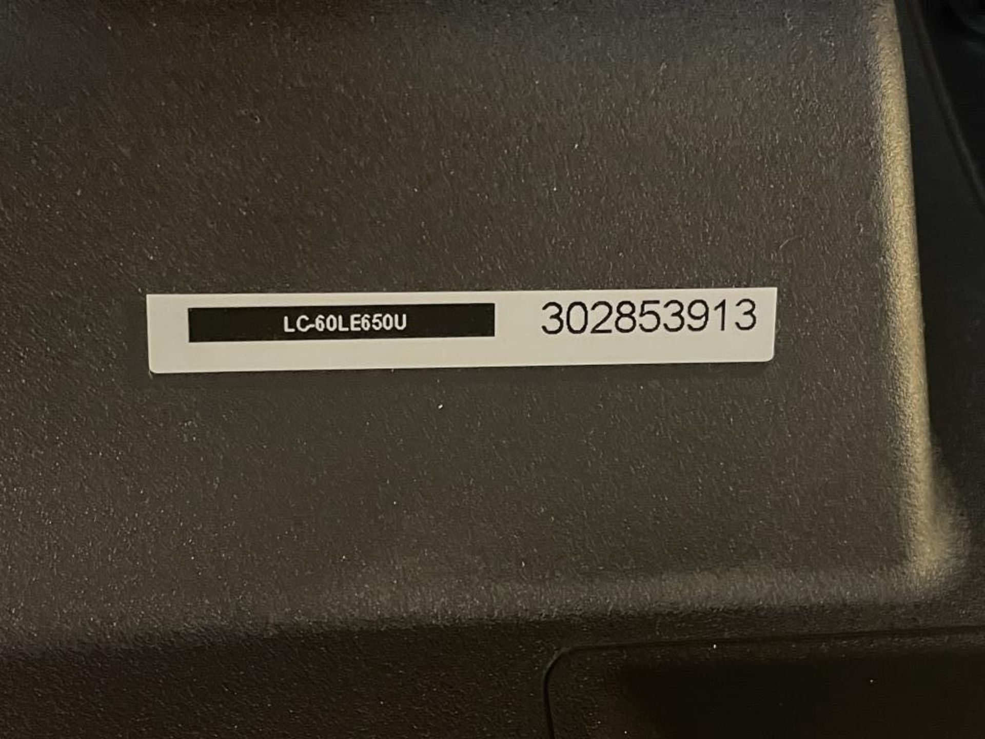 Sharp Aquos 60" LED TV & Ergotron Neo-Flex VHD Mobile - Image 2 of 6